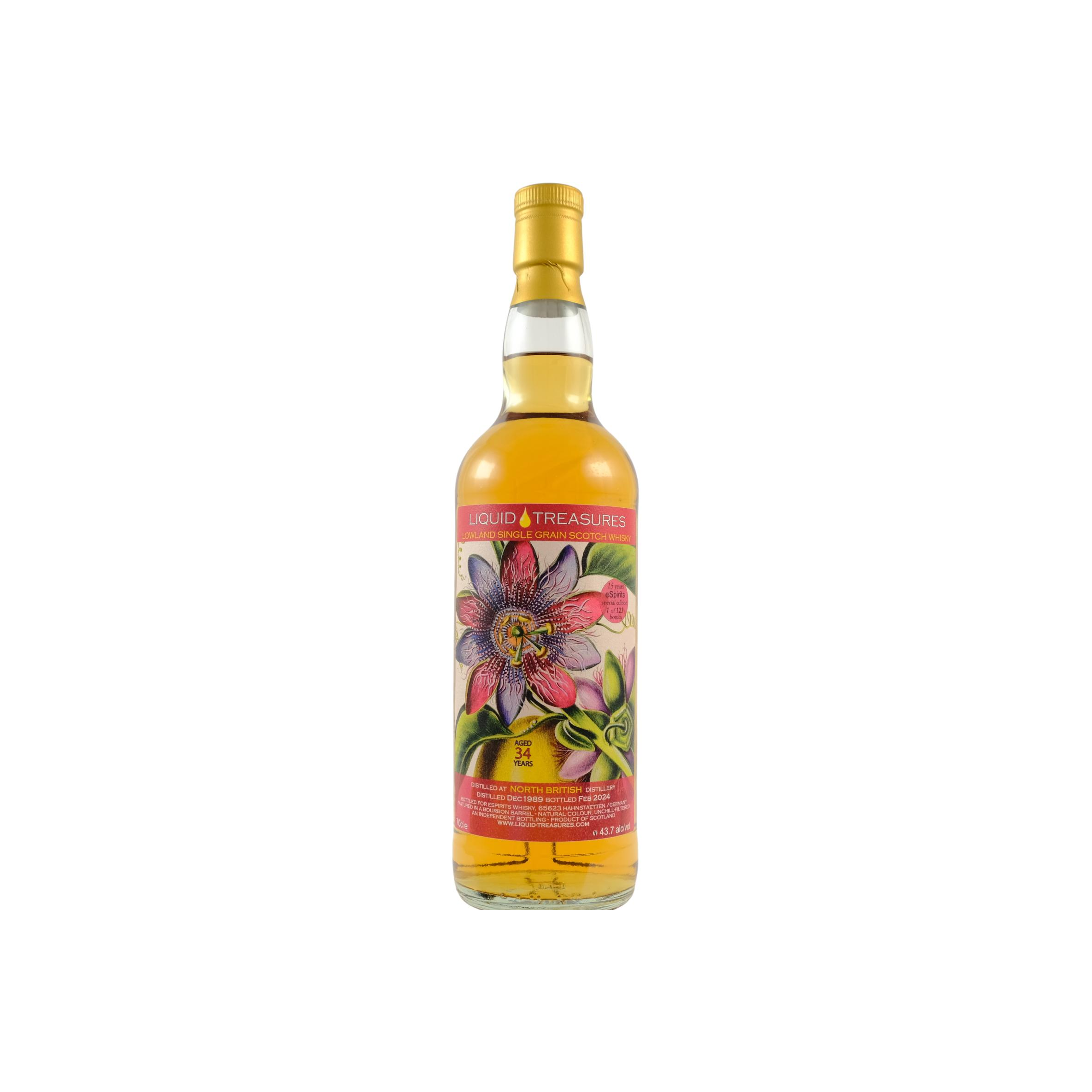 North British 1989 34 Years Single Grain Whisky