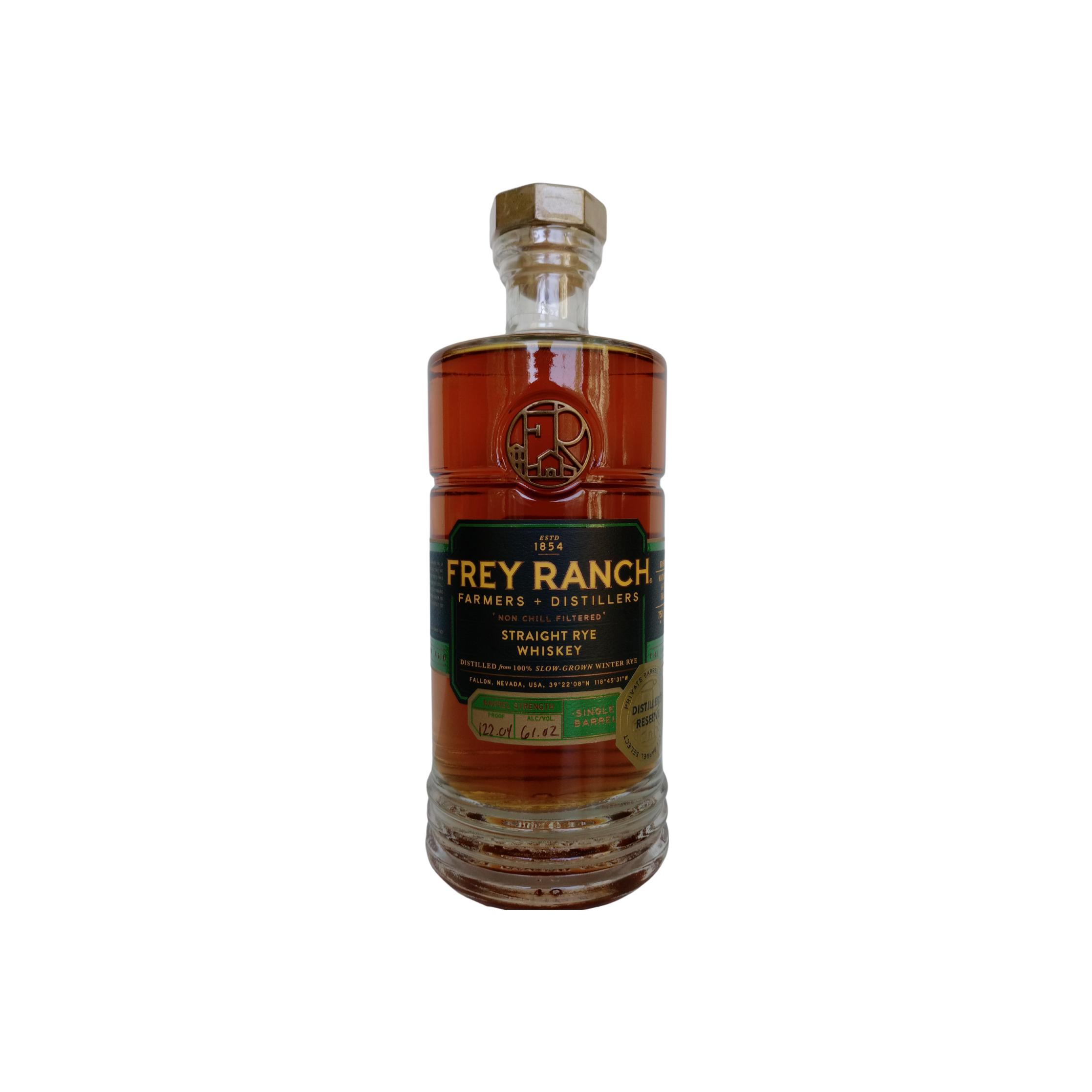 Frey ranch Rye Whisky