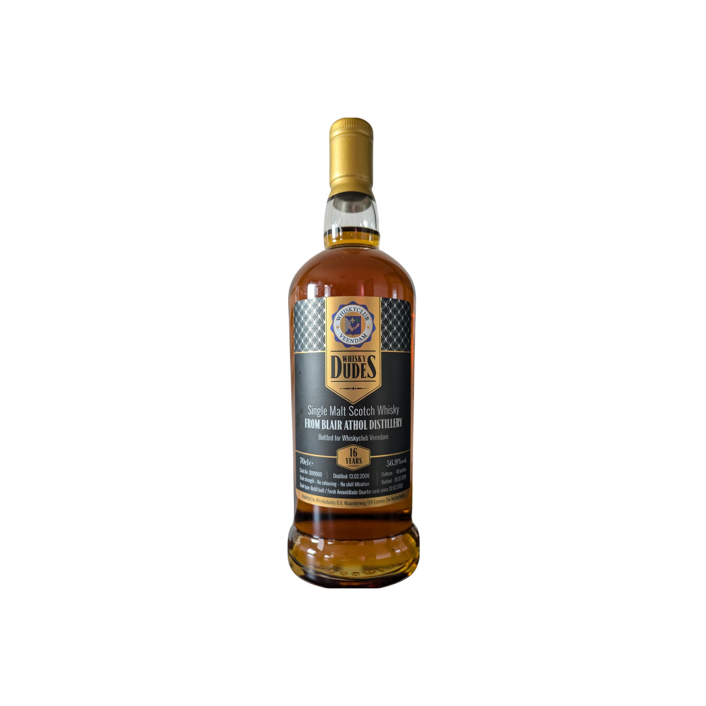 Blair Athol 2008 16 Years Single Malt Whisky