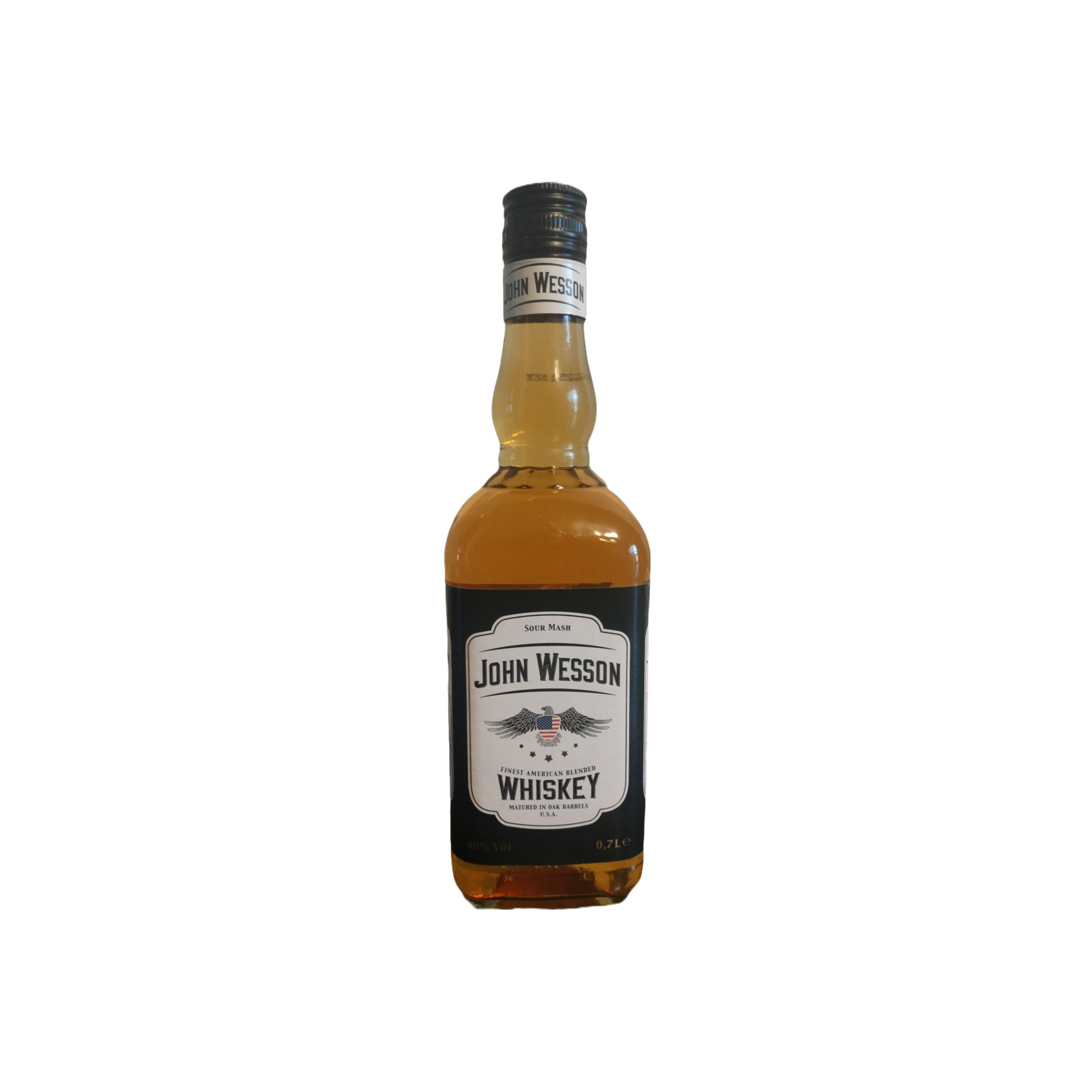 John Wesson Finest American Blended Whiskey