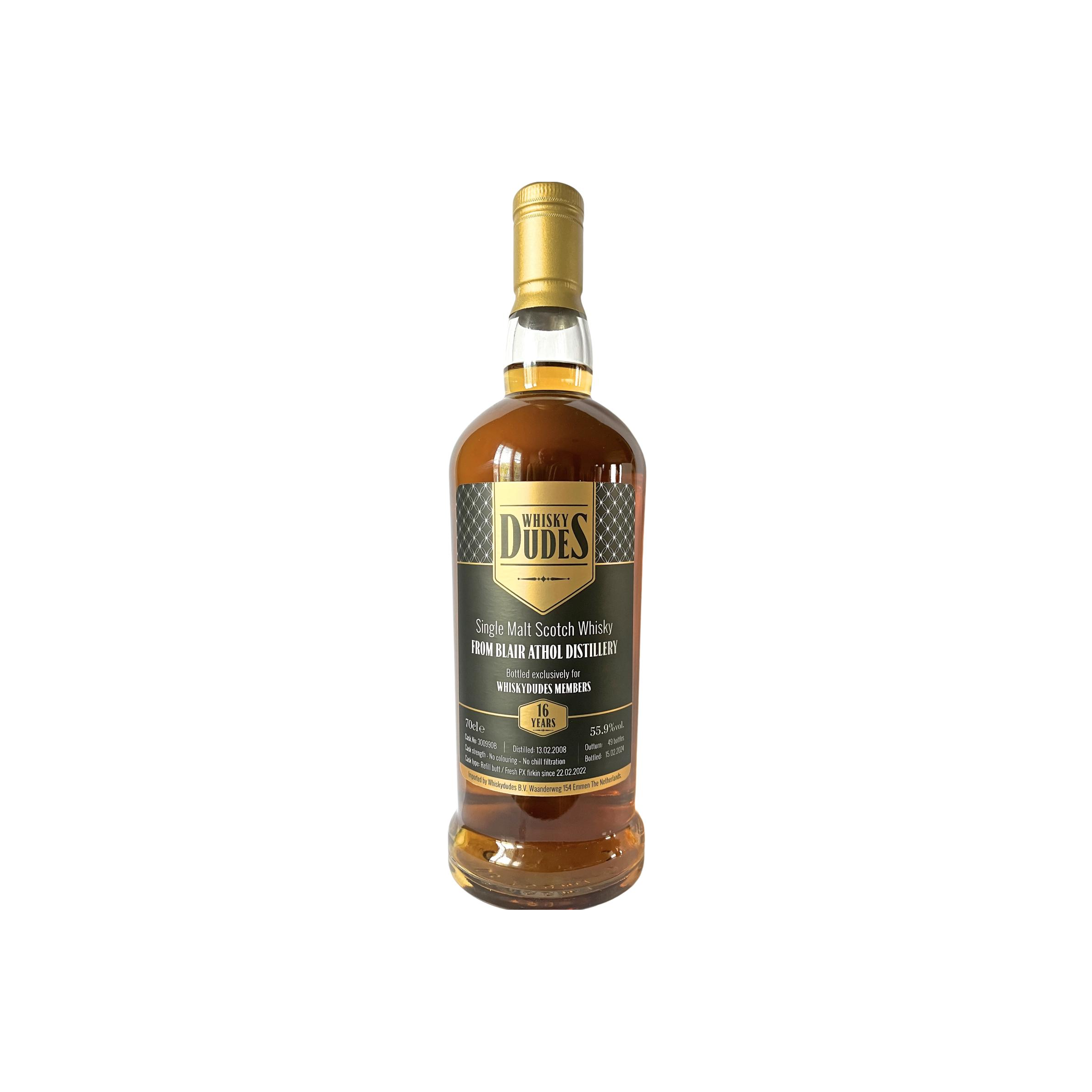 Blair Athol 2008 16 Years Single Malt Whisky