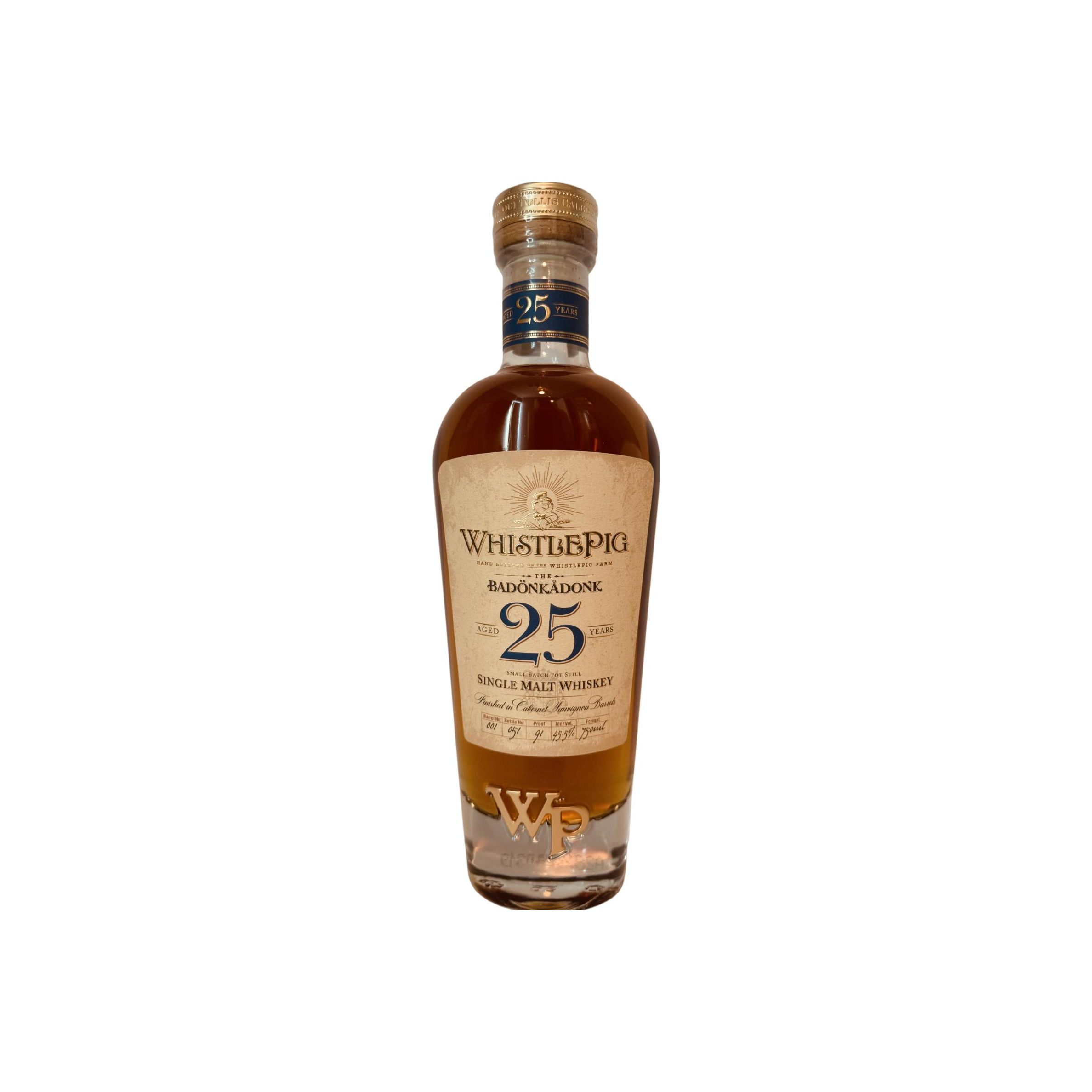 WhistlePig 25 Years Single Malt Whisky