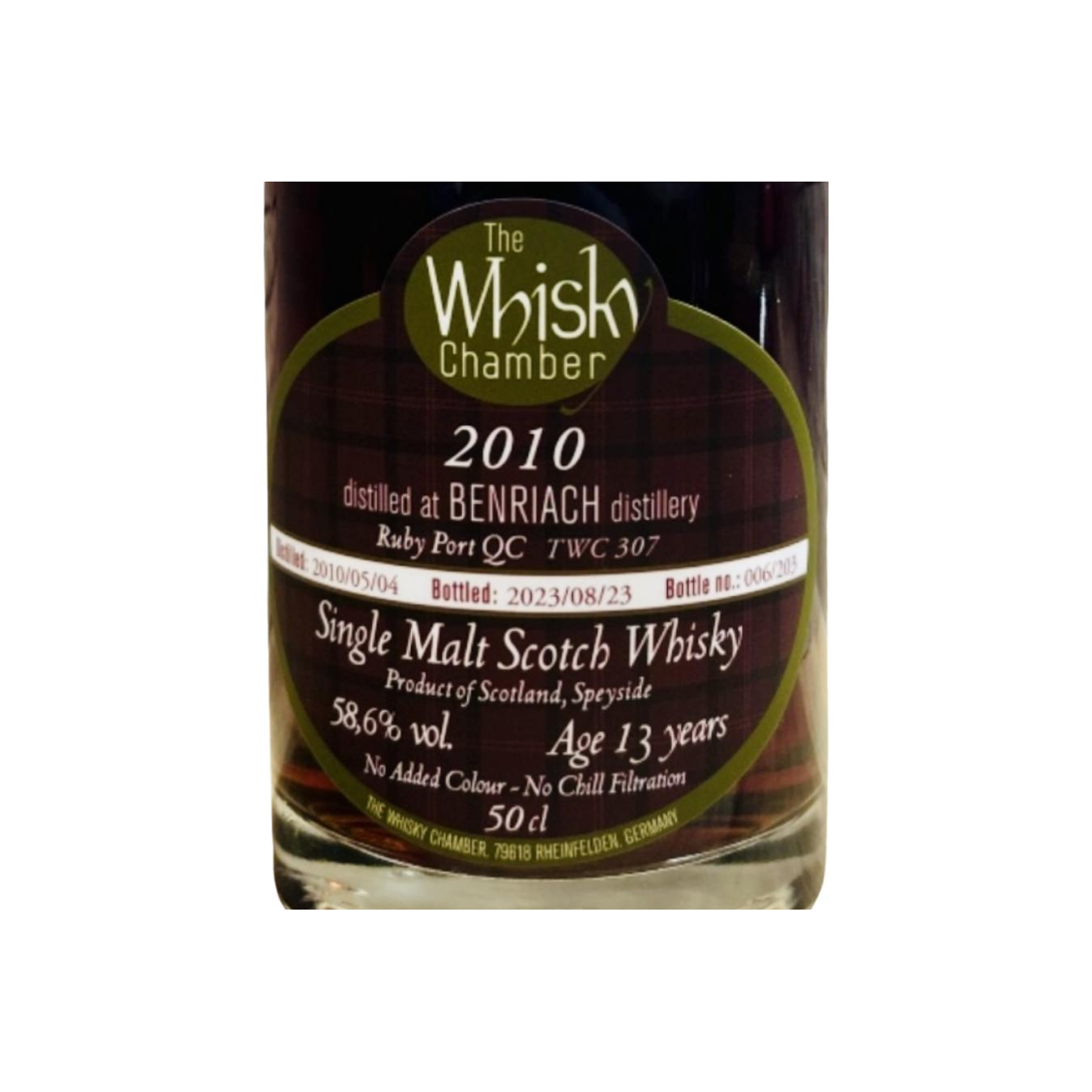 BenRiach 2010 13 Years Single Malt Whisky 2