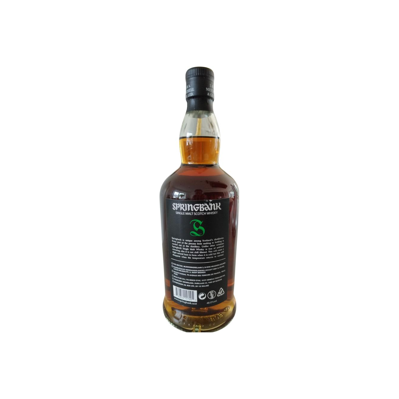 Springbank 15 Years Single Malt Whisky 2