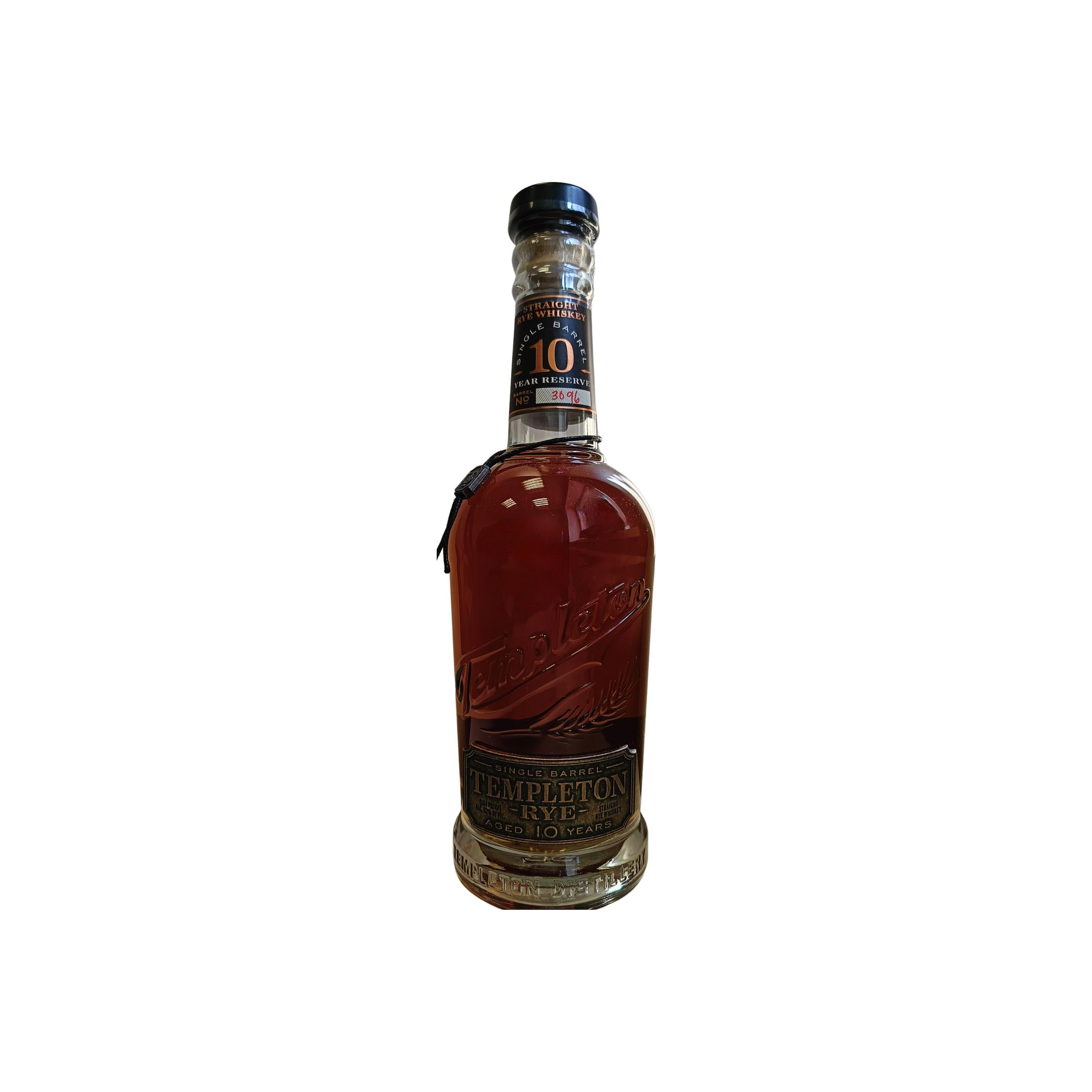 Templeton 10 Years Rye Whisky