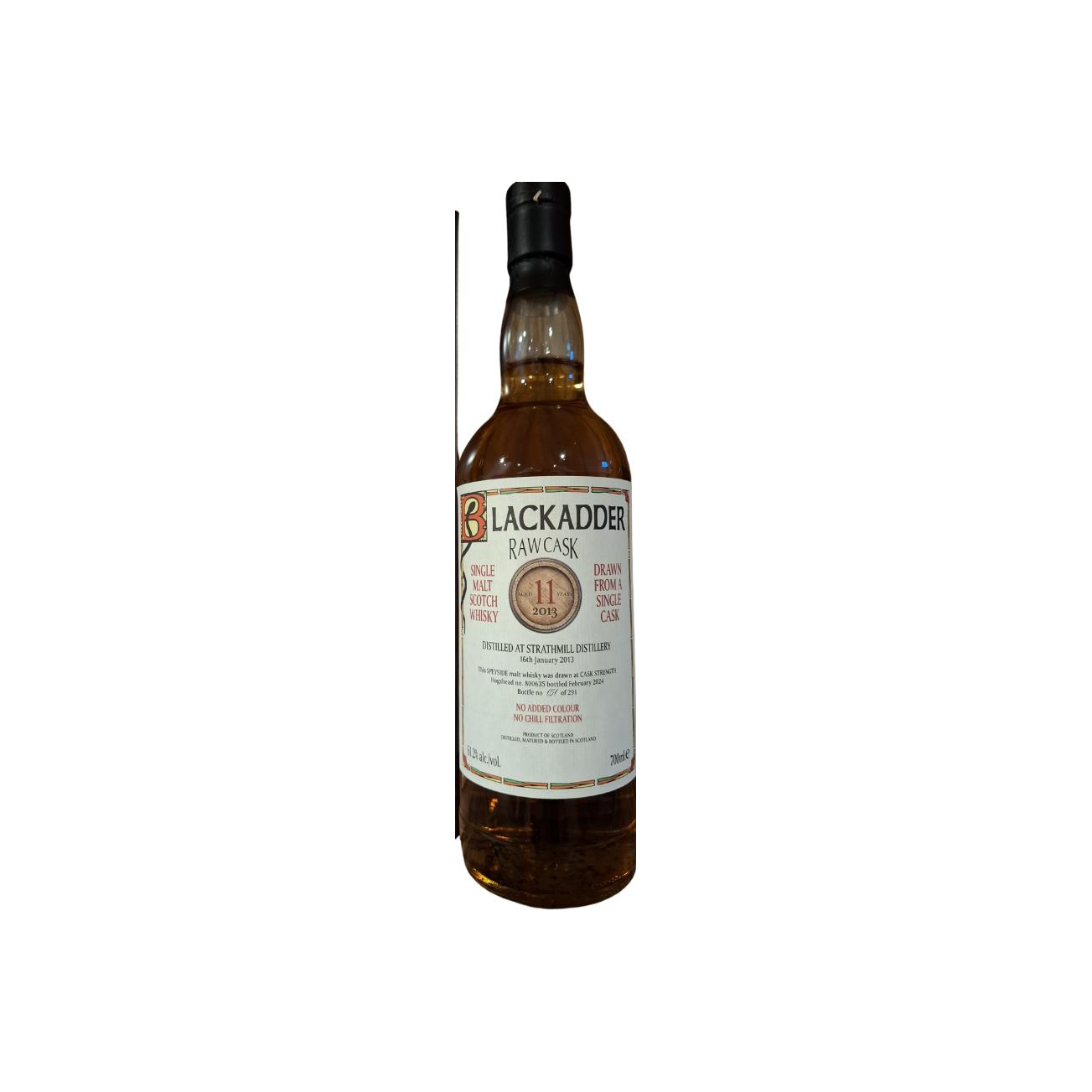 Strathmill Raw Cask 2013 11 Years Single Malt Whisky