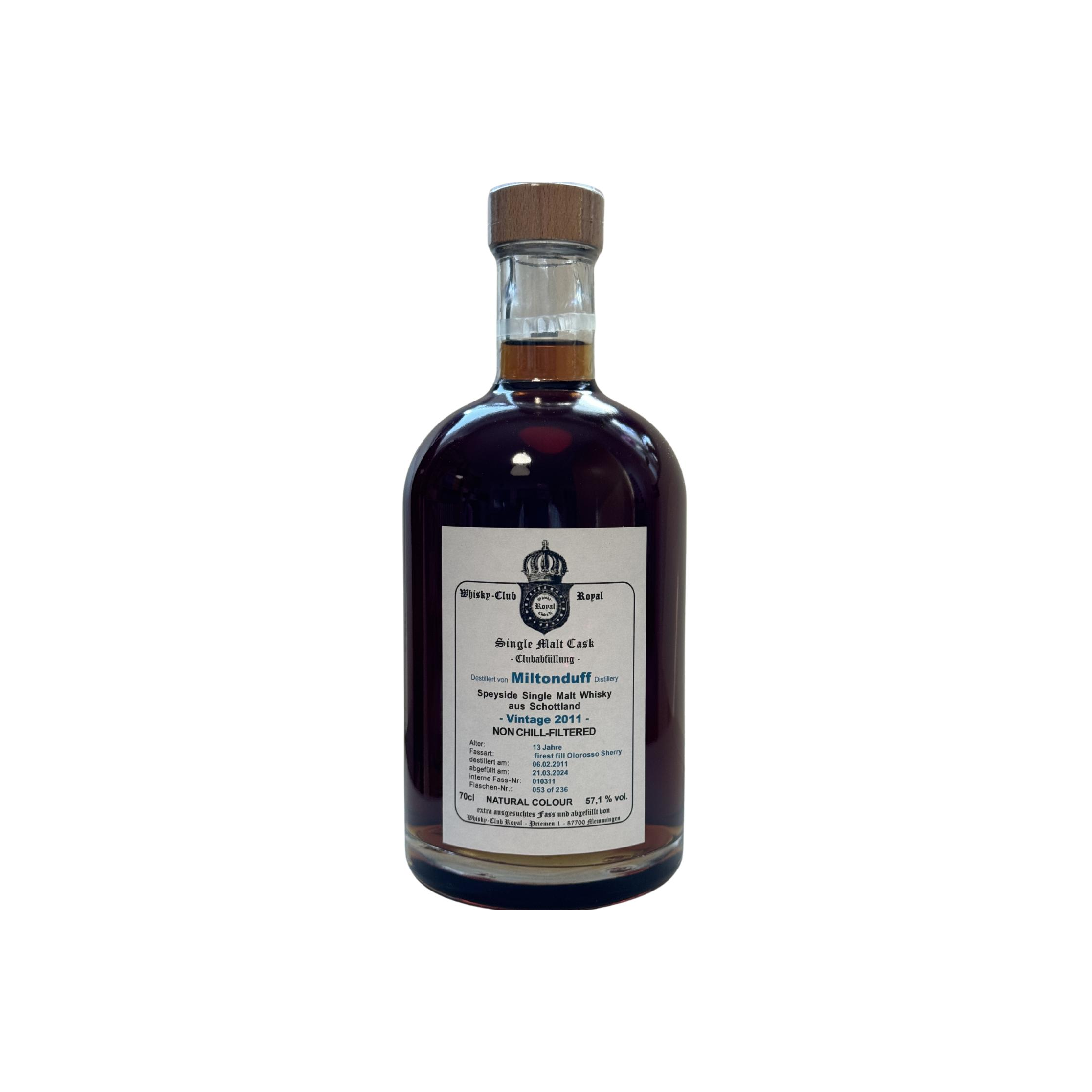 Miltonduff 2011 13 Years Single Malt Whisky