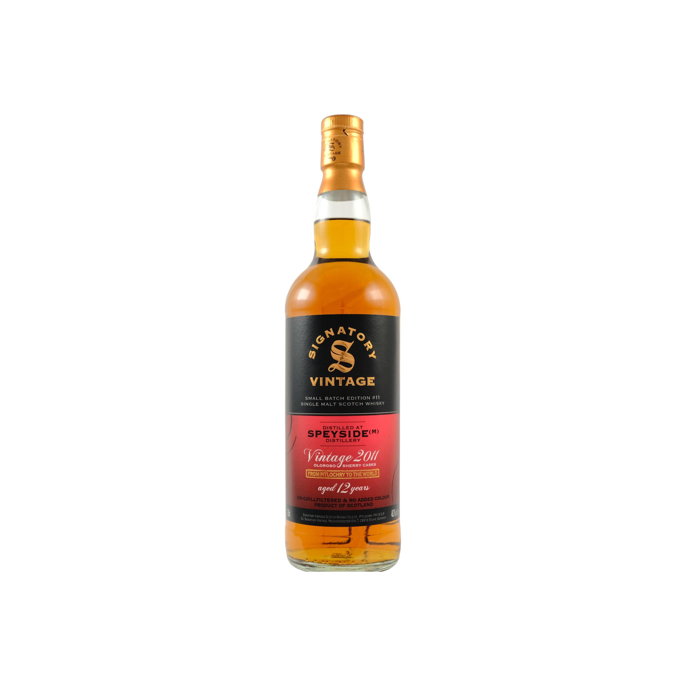 Speyside (M) 2011 SV