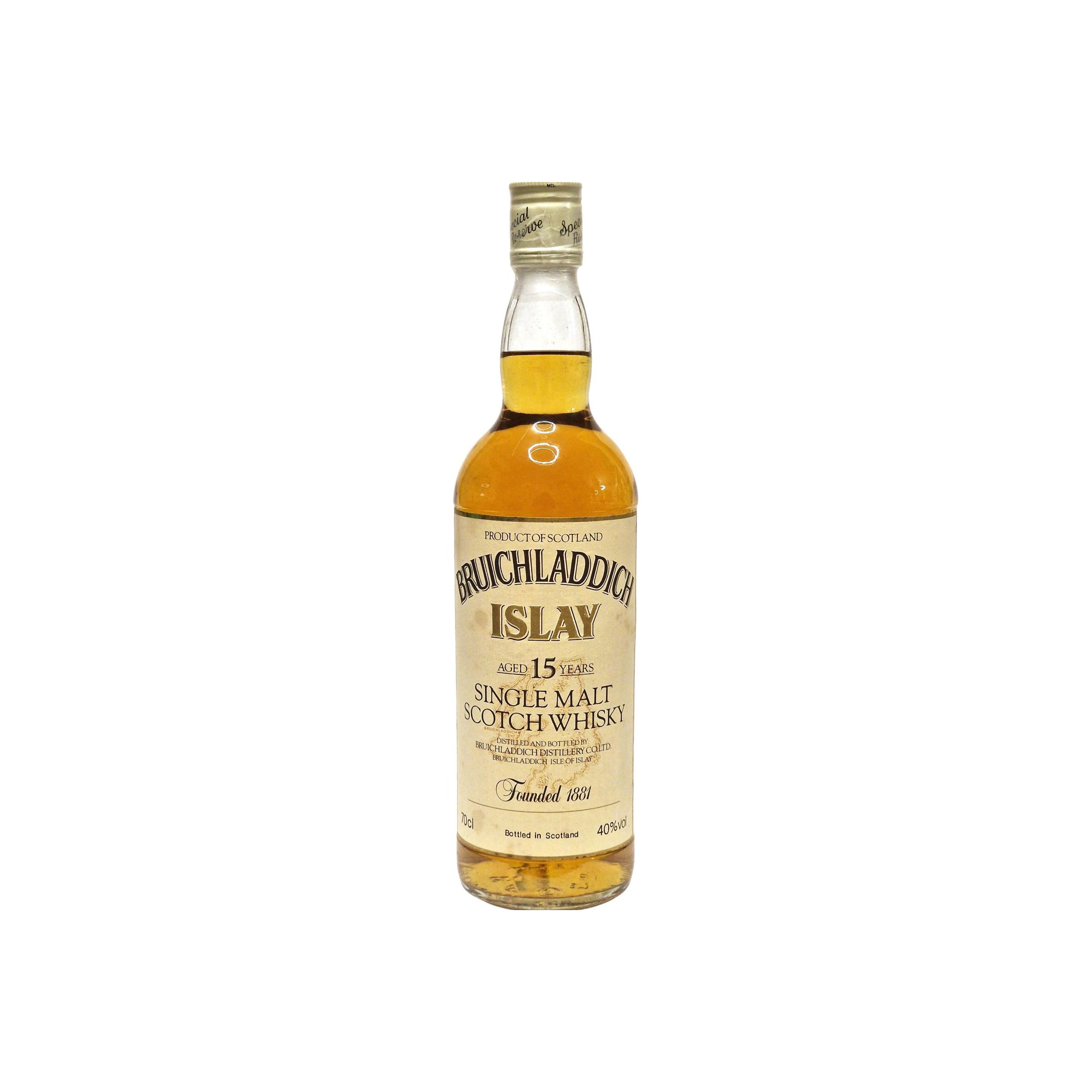 Bruichladdich 15 Years Single Malt Whisky