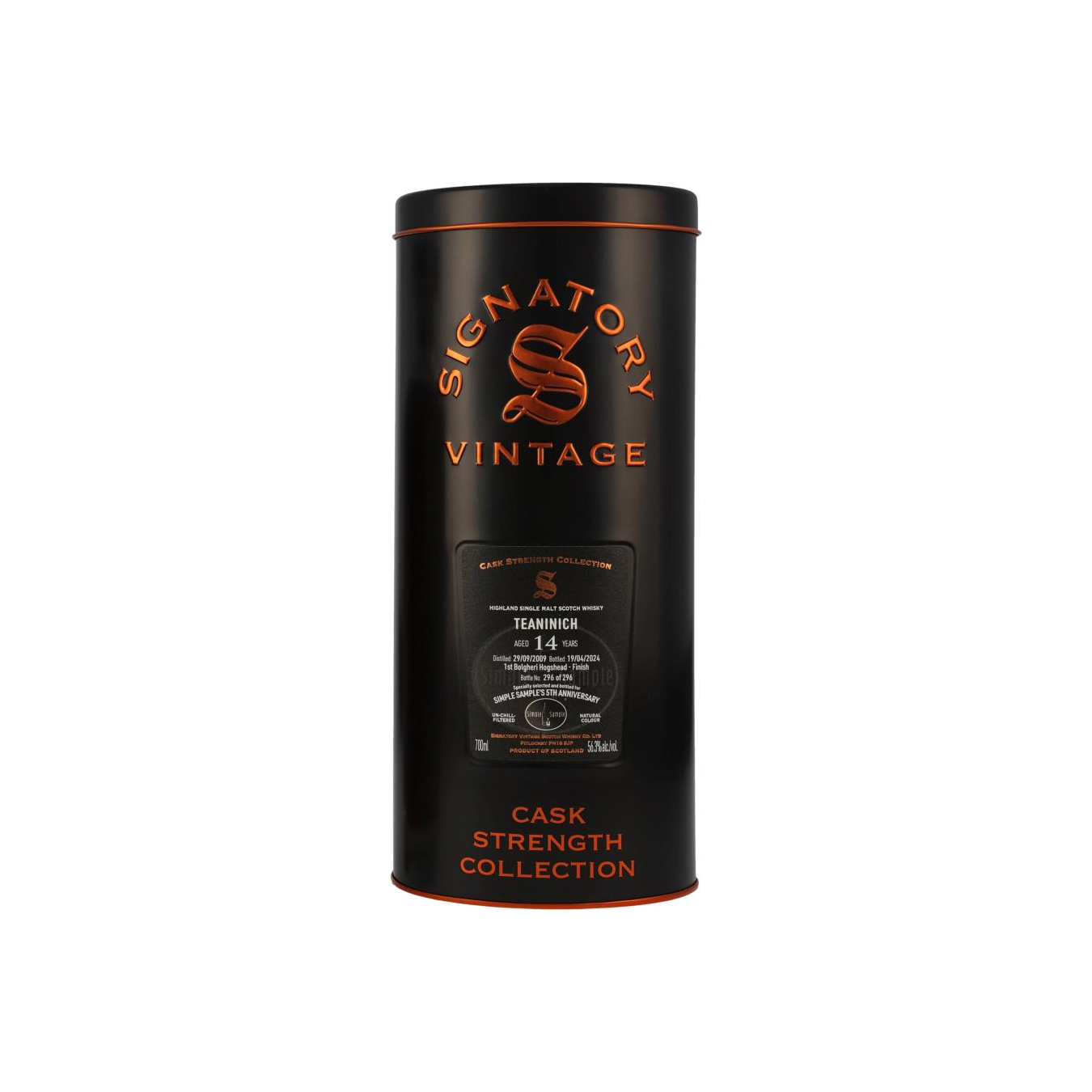 Teaninich Cask Strength Collection 2009 14 Years Single Malt Whisky 2