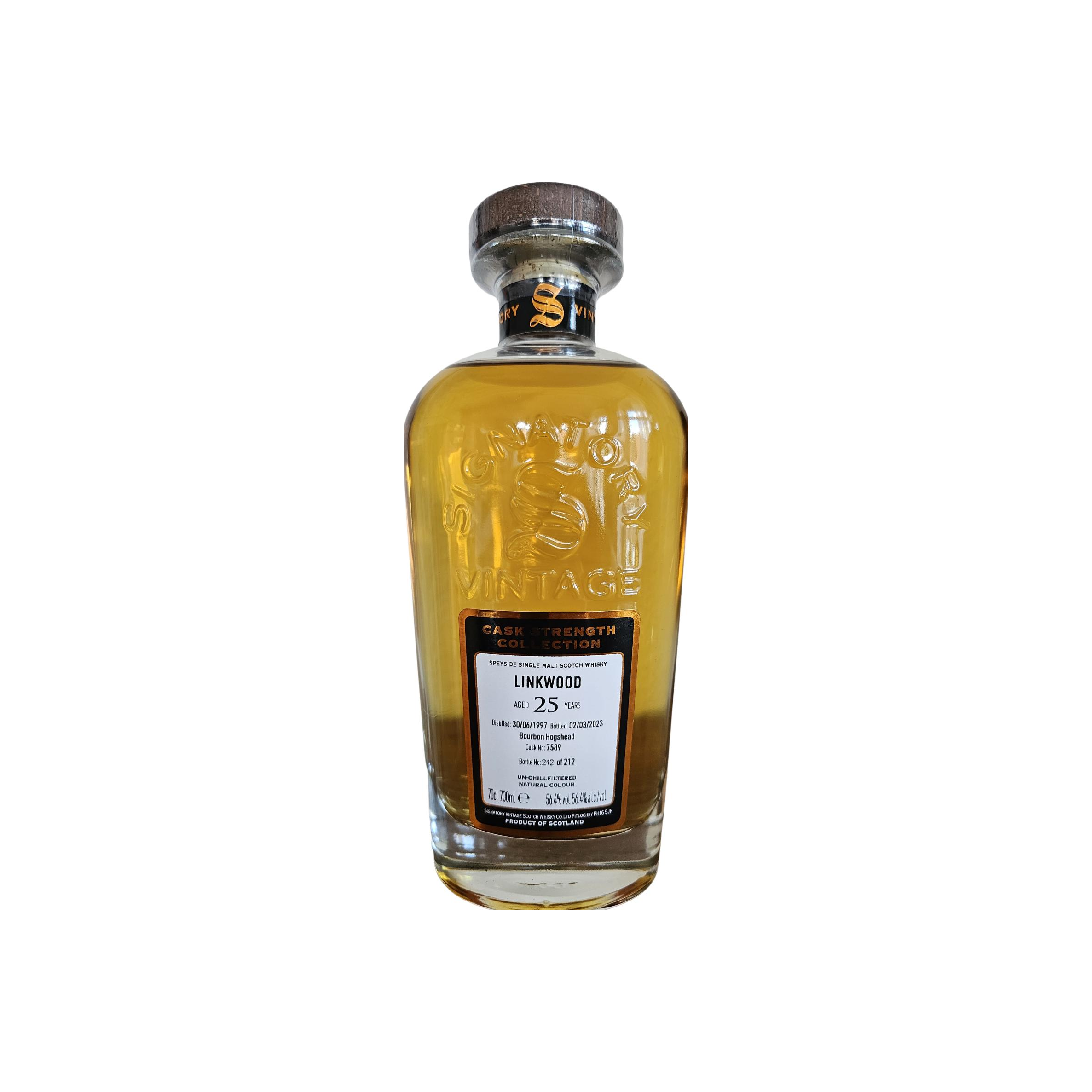 Linkwood Cask Strength Collection 1997 25 Years Single Malt Whisky