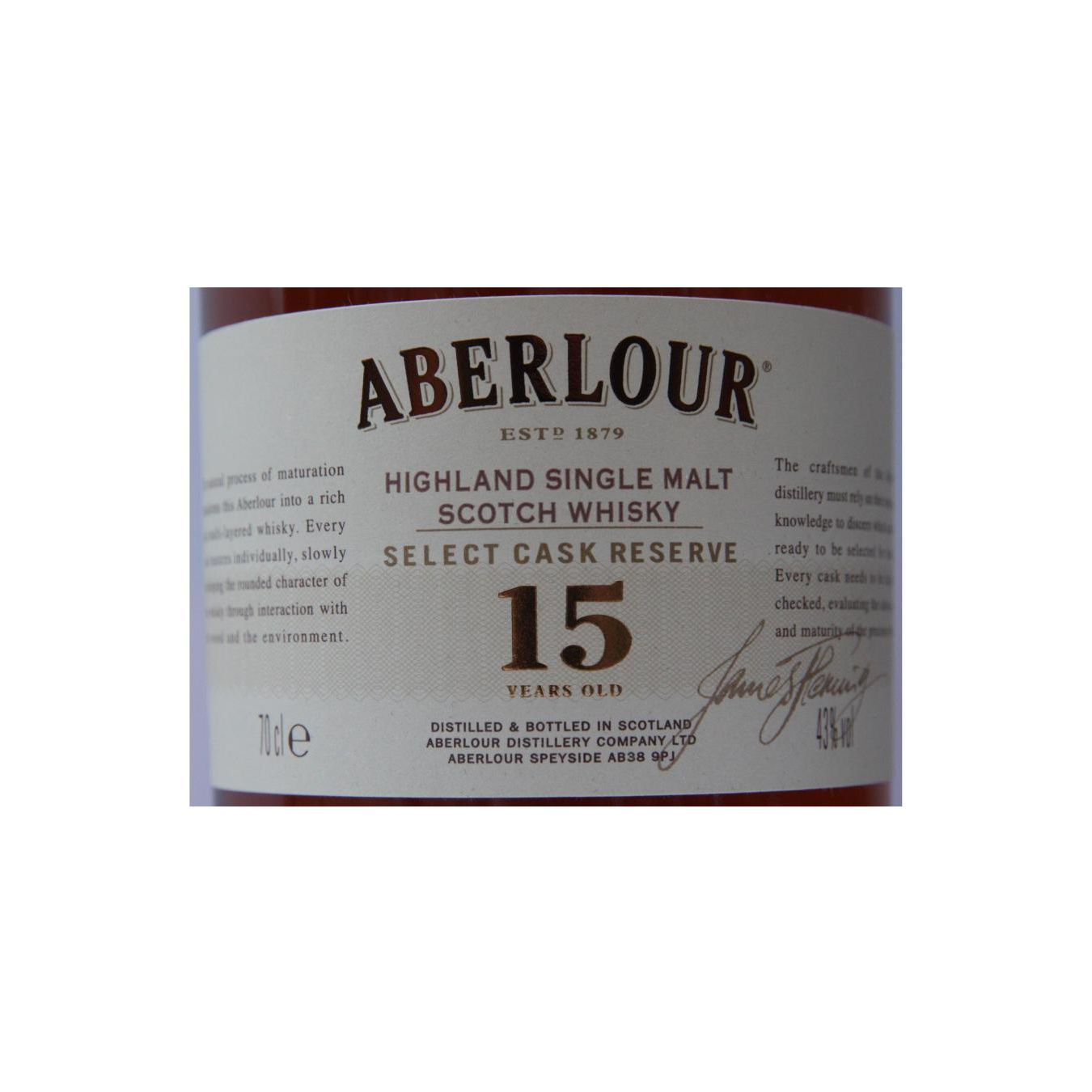 Aberlour 15 Years Single Malt Whisky
