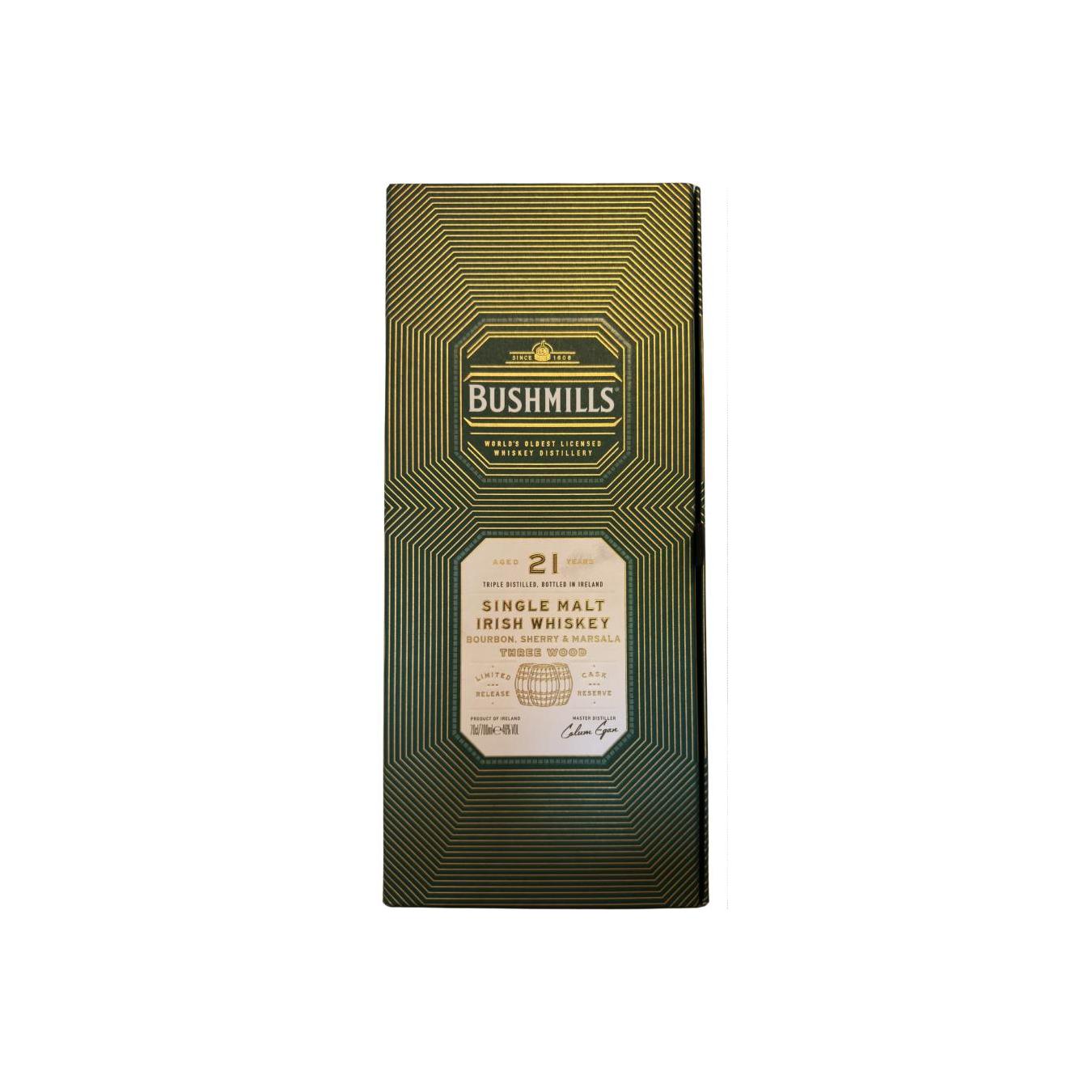 Bushmills 21 Years Single Malt Whisky 2