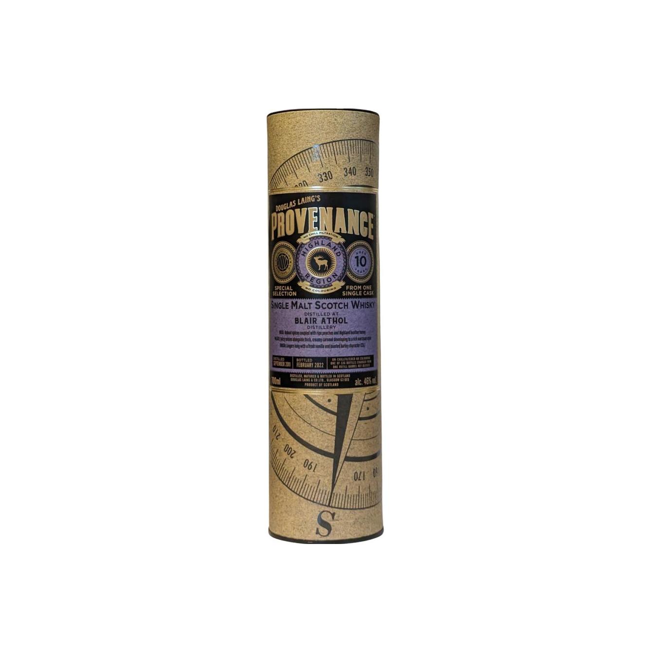 Blair Athol 2011 10 Years Single Malt Whisky 2
