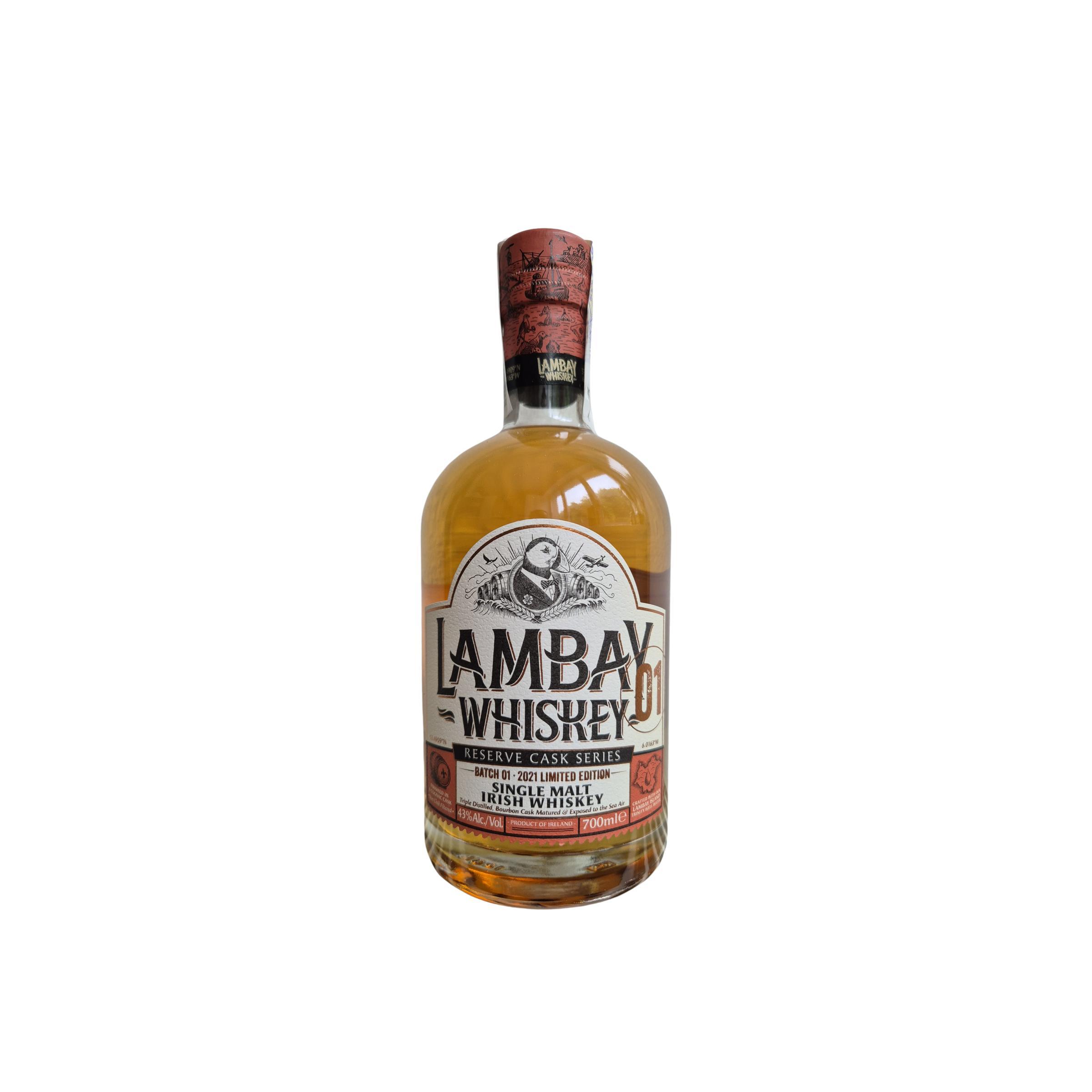 Lambay Whiskey Reserve cask series