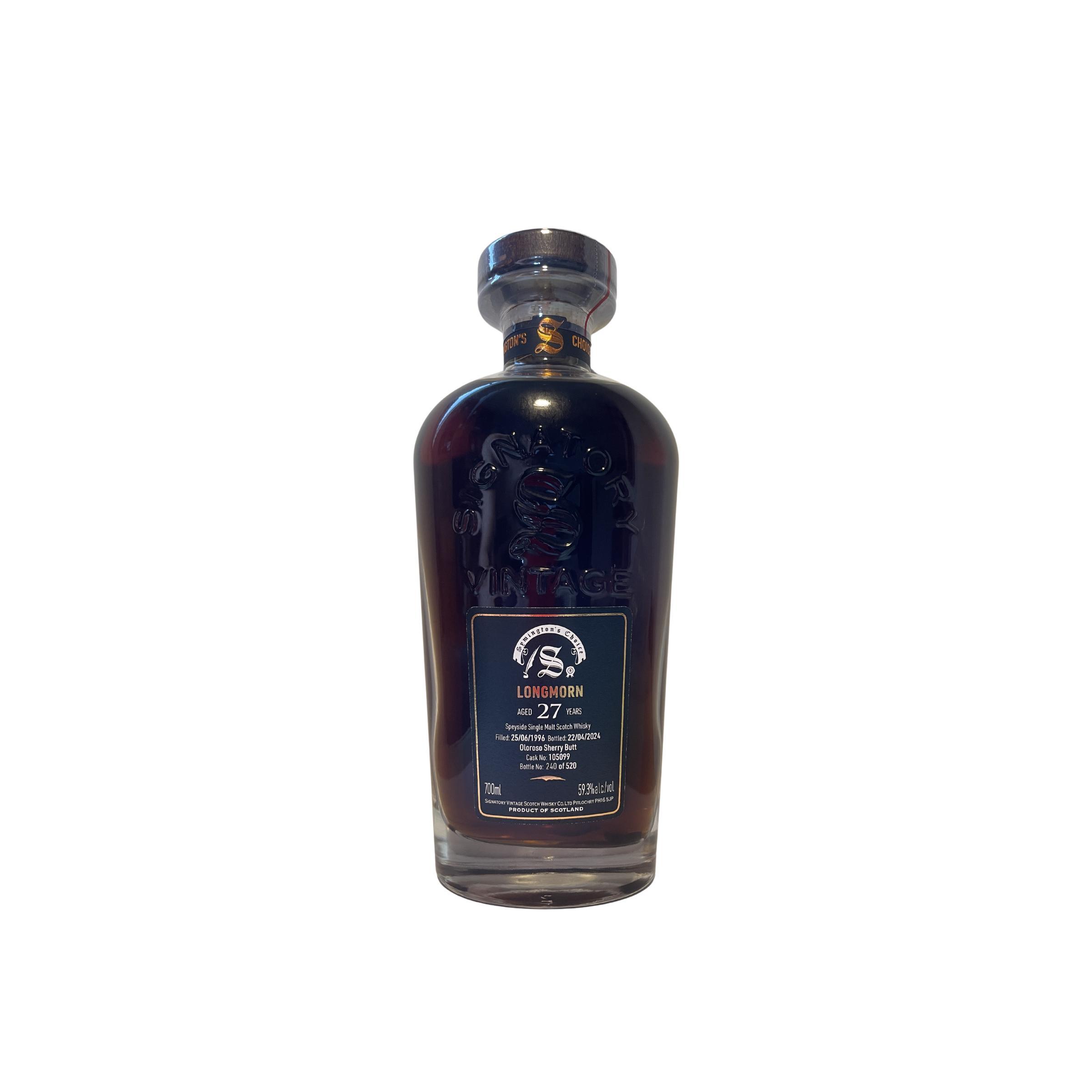 Longmorn 1996 27 Years Single Malt Whisky