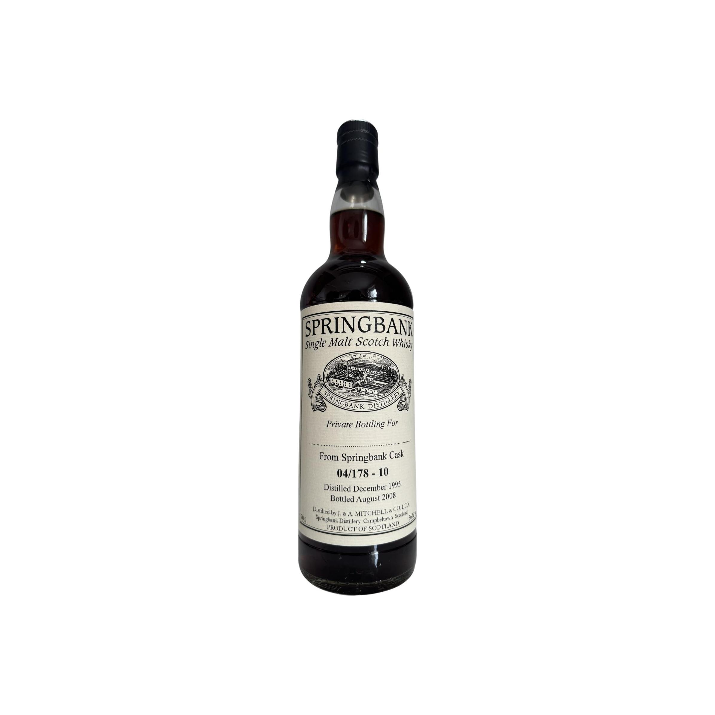 Springbank 1995 12 Years Single Malt Whisky