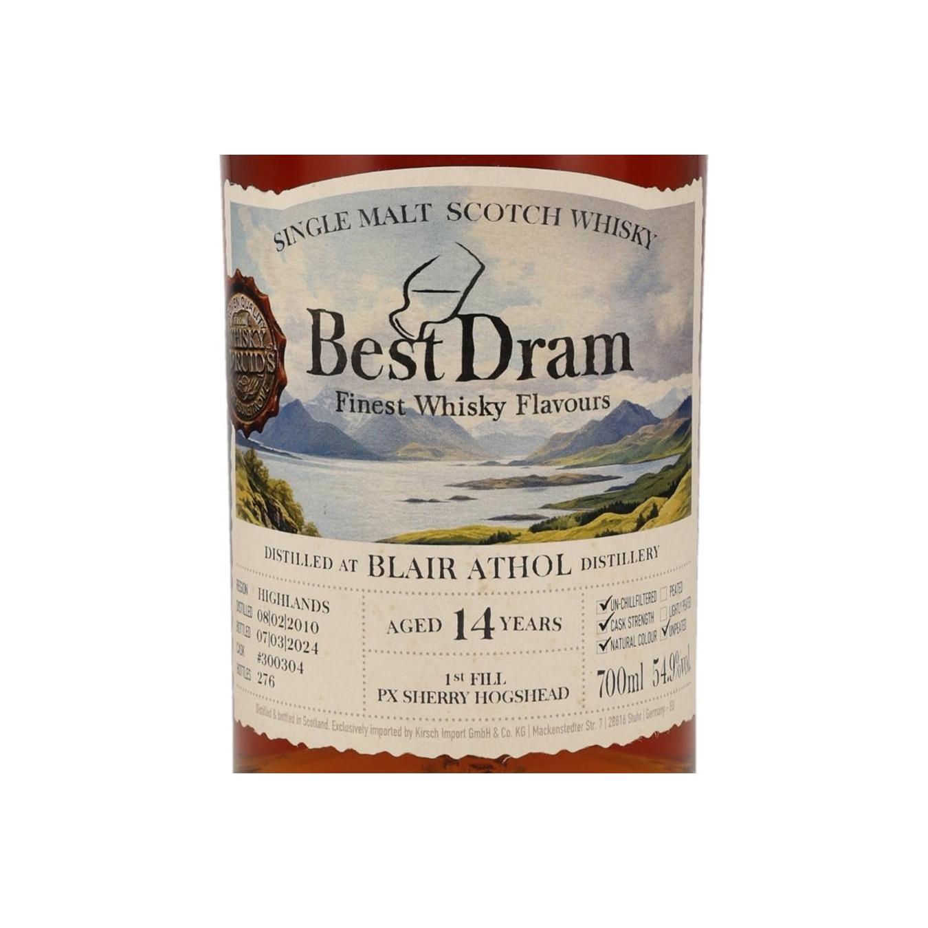 Blair Athol 2010 14 Years Single Malt Whisky 2