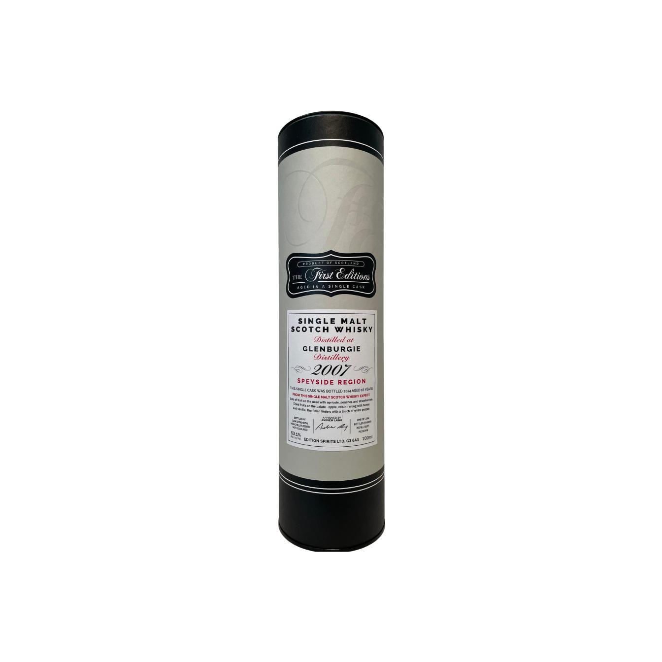 Glenburgie The First Editions 2007 16 Years Single Malt Whisky 3