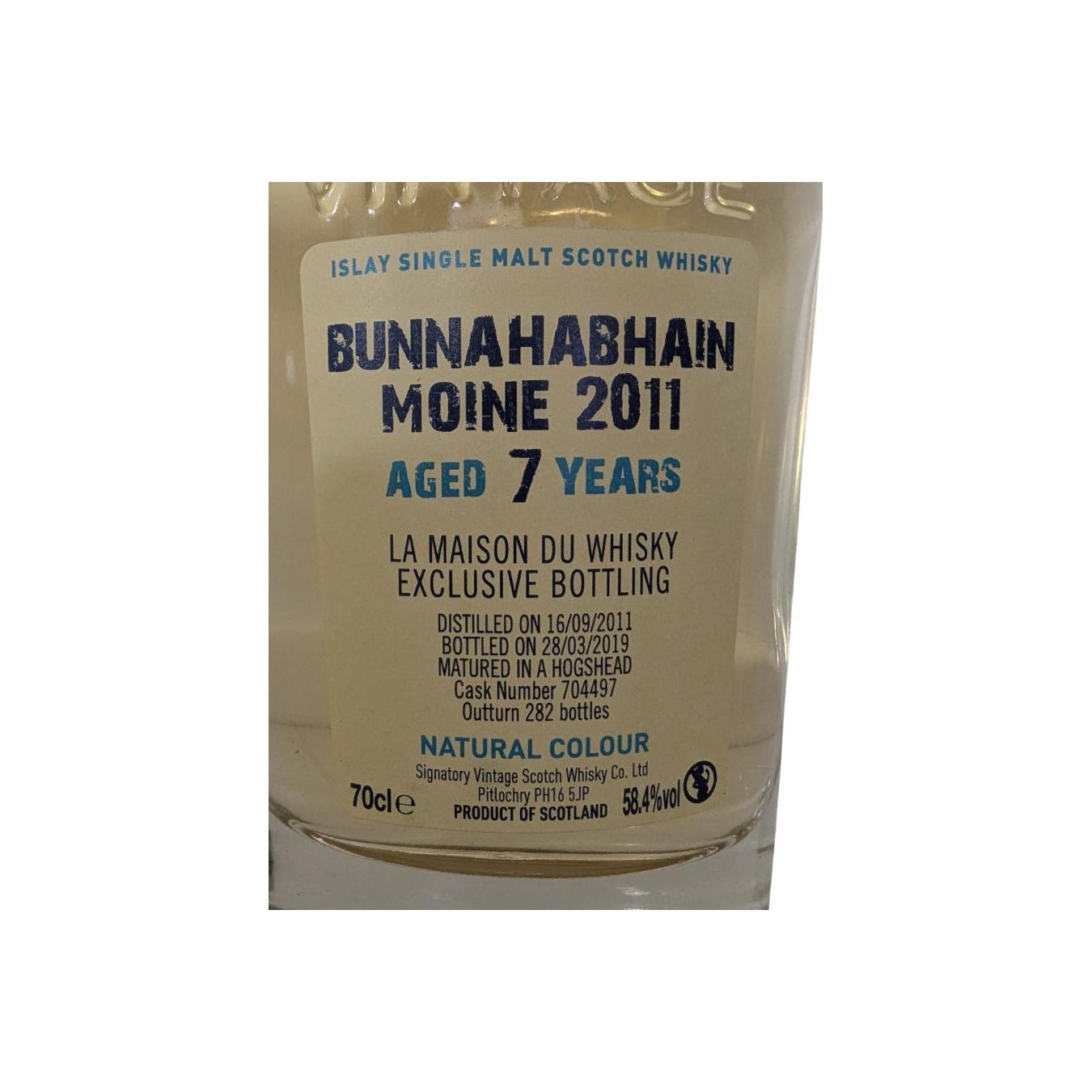Bunnahabhain 2011 7 Years Single Malt Whisky 2