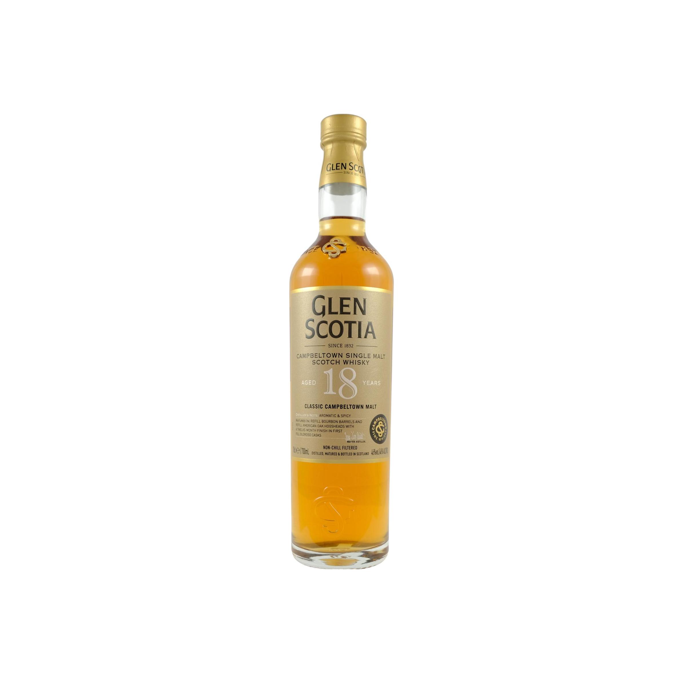 Glen Scotia 18 Years Single Malt Whisky