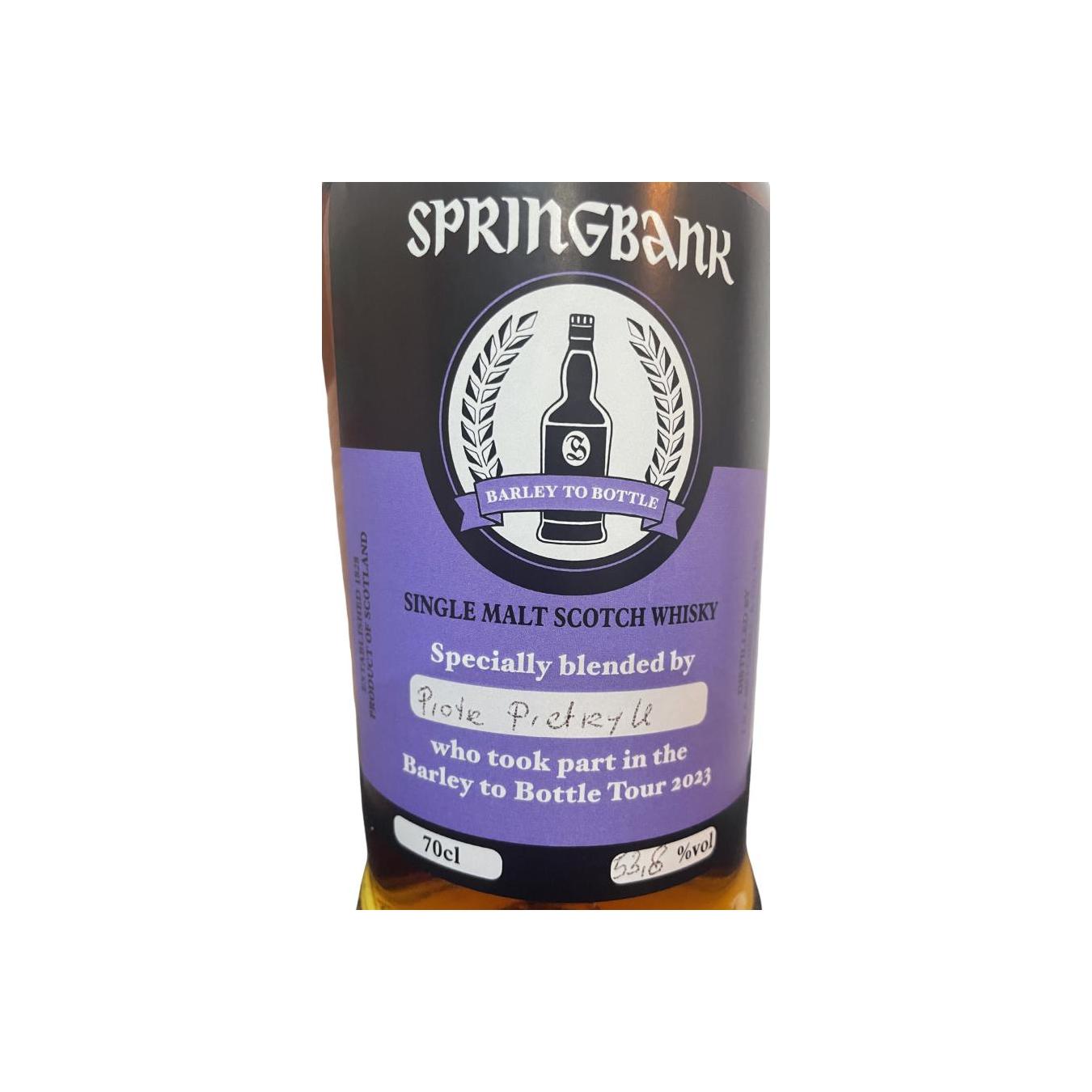 Springbank Single Malt Whisky