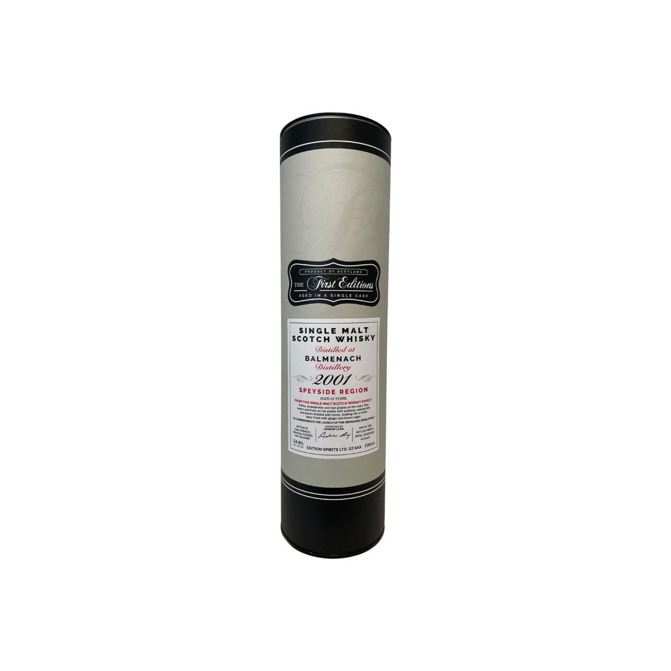 Balmenach The First Editions 2001 21 Years Single Malt Whisky 3