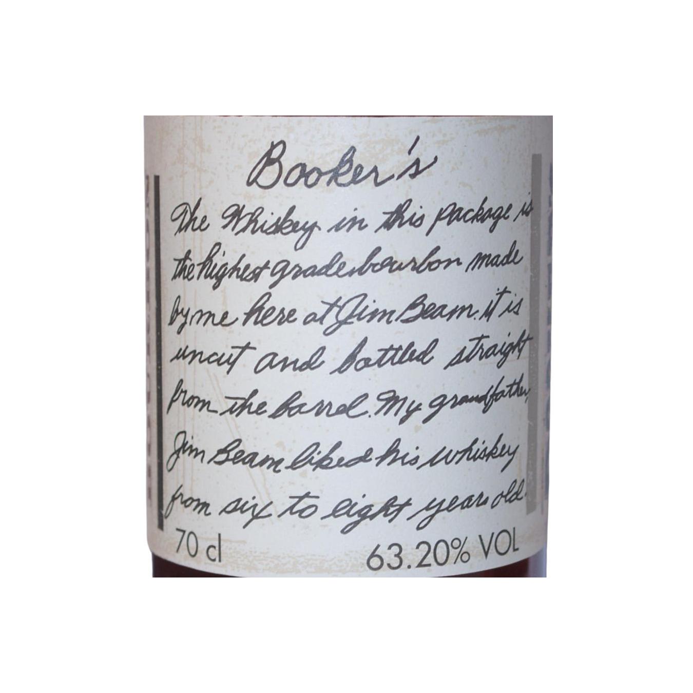 Booker's 7 Years Bourbon Whisky