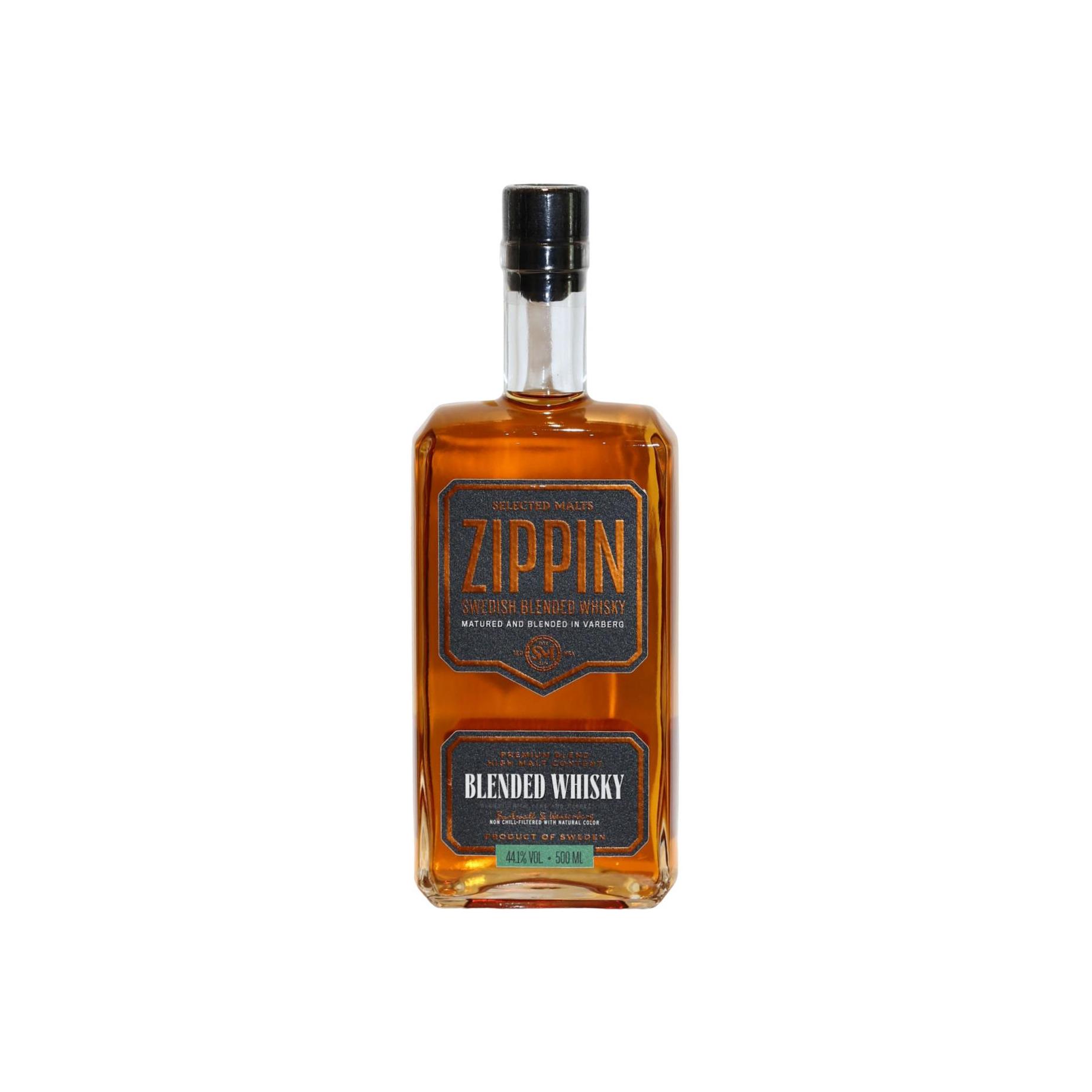 Zippin Swedish Blended Whisky