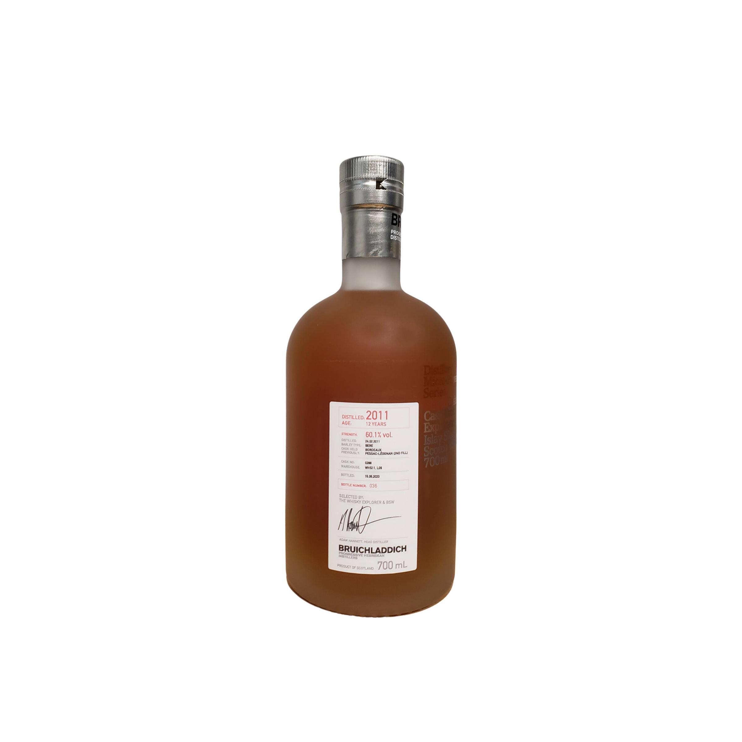 Bruichladdich 2011 12 Years Single Malt Whisky