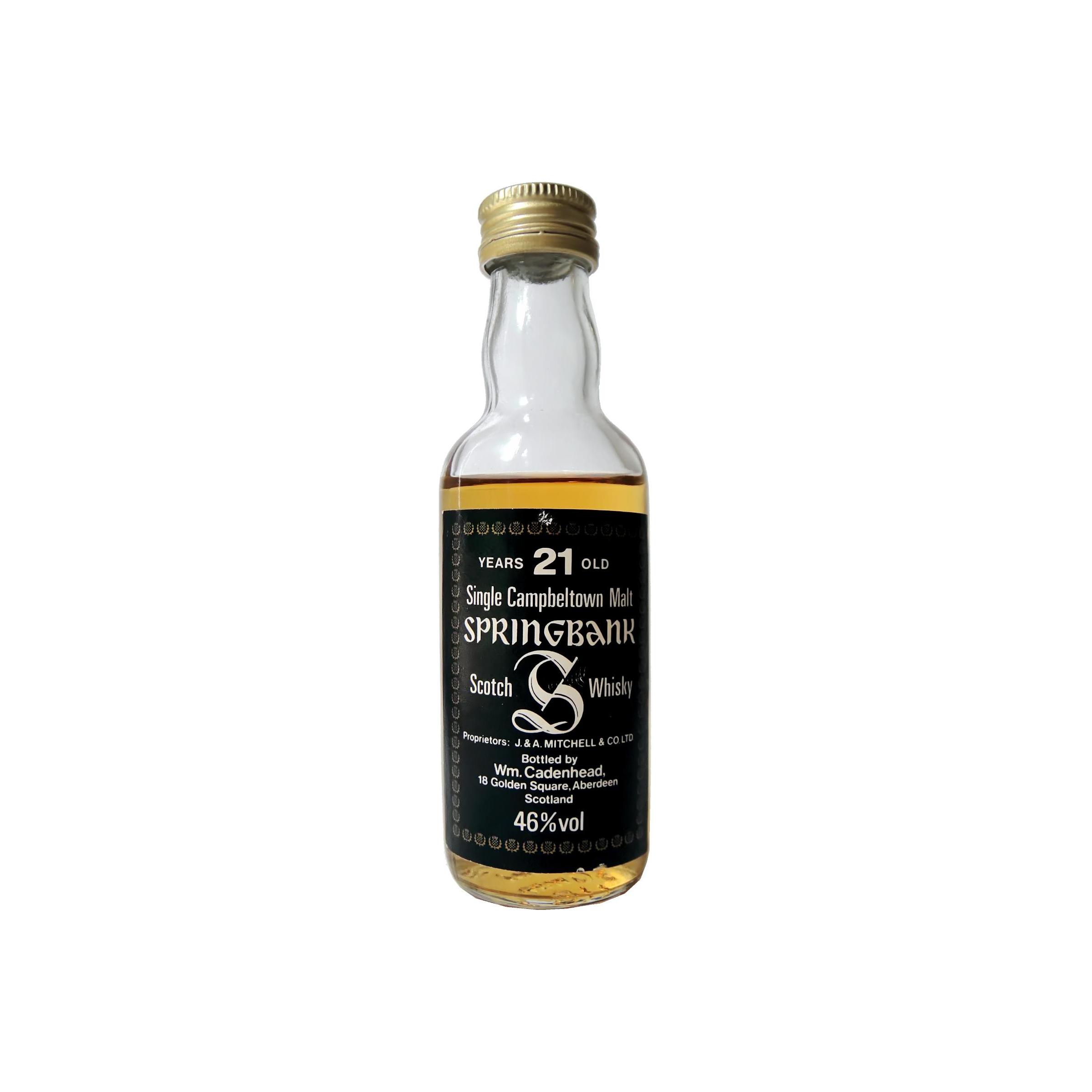Springbank 21 Years Single Malt Whisky 2