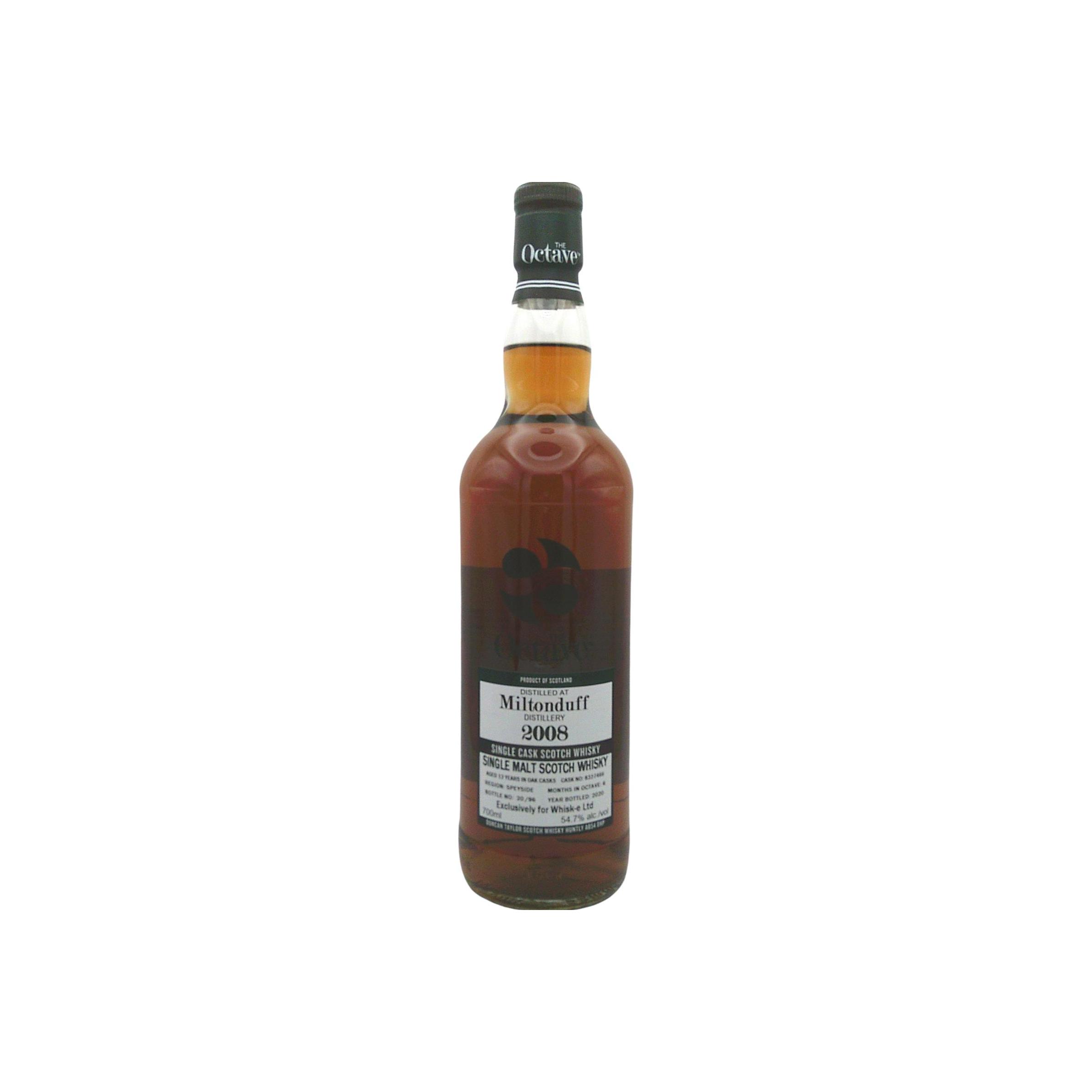 Miltonduff The Octave 2008 12 Years Single Malt Whisky