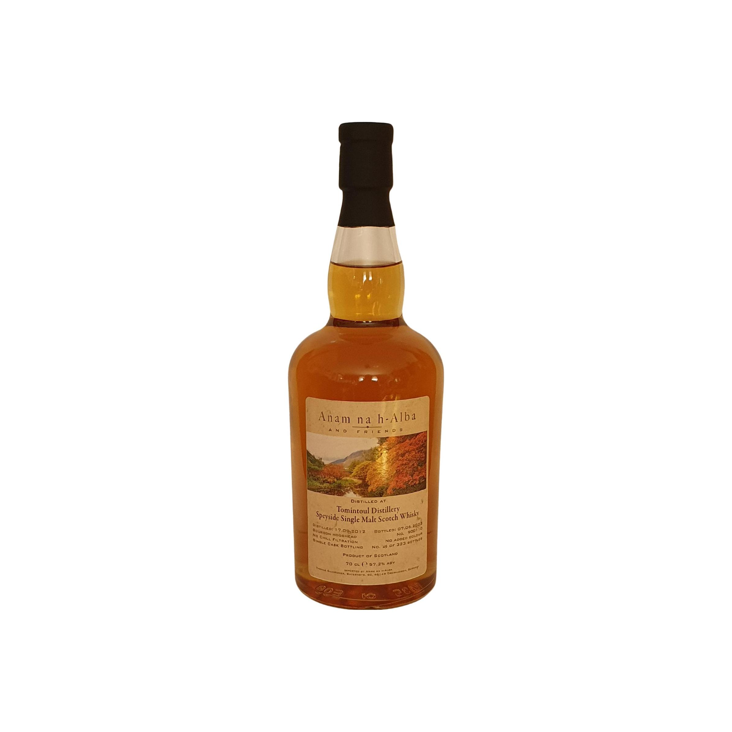Tomintoul 2012 Single Malt Whisky