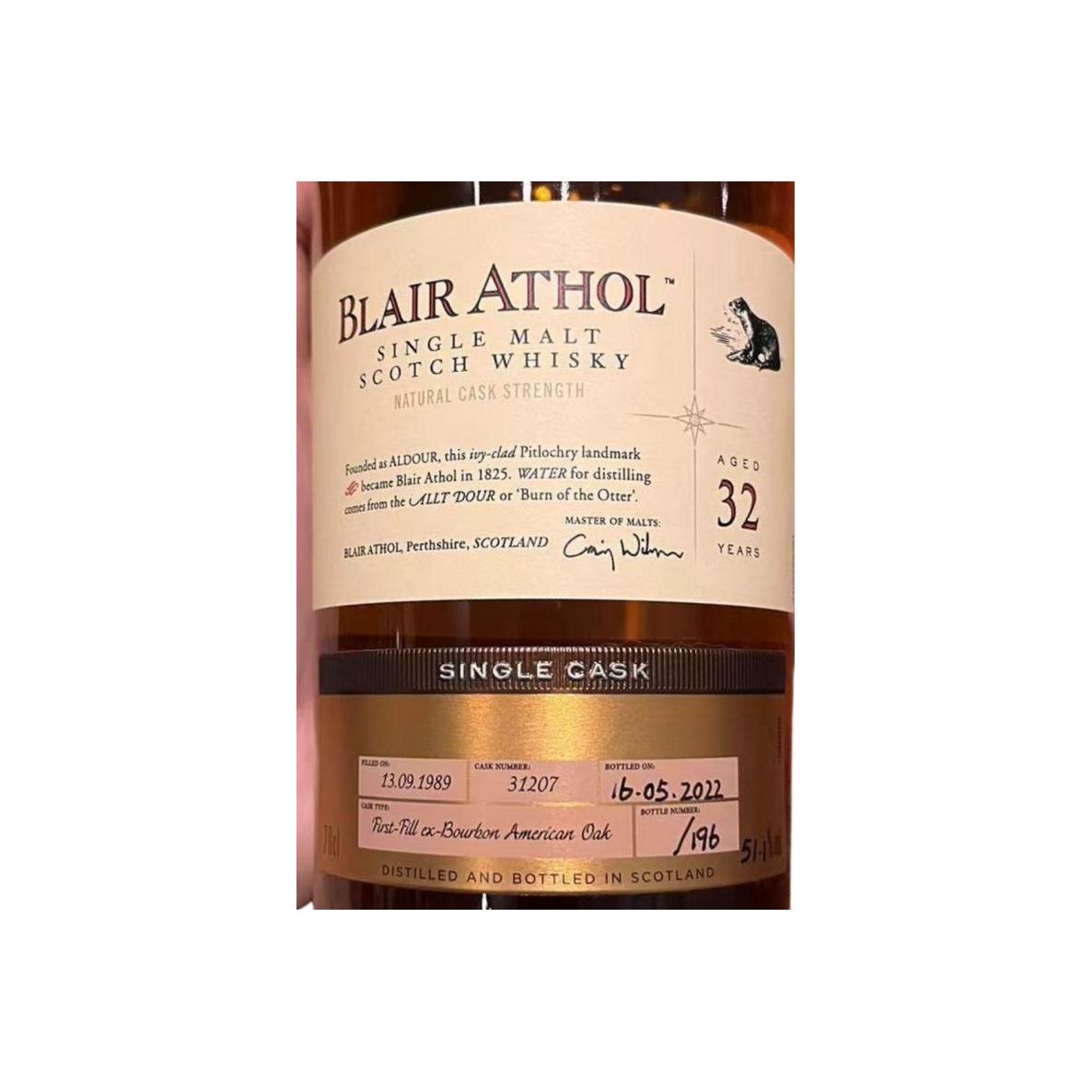 Blair Athol 1989 32 Years Single Malt Whisky
