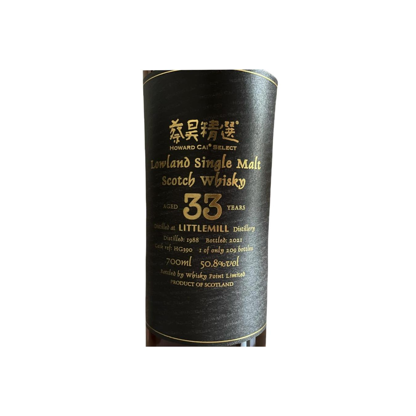 Littlemill 1988 33 Years Single Malt Whisky 2