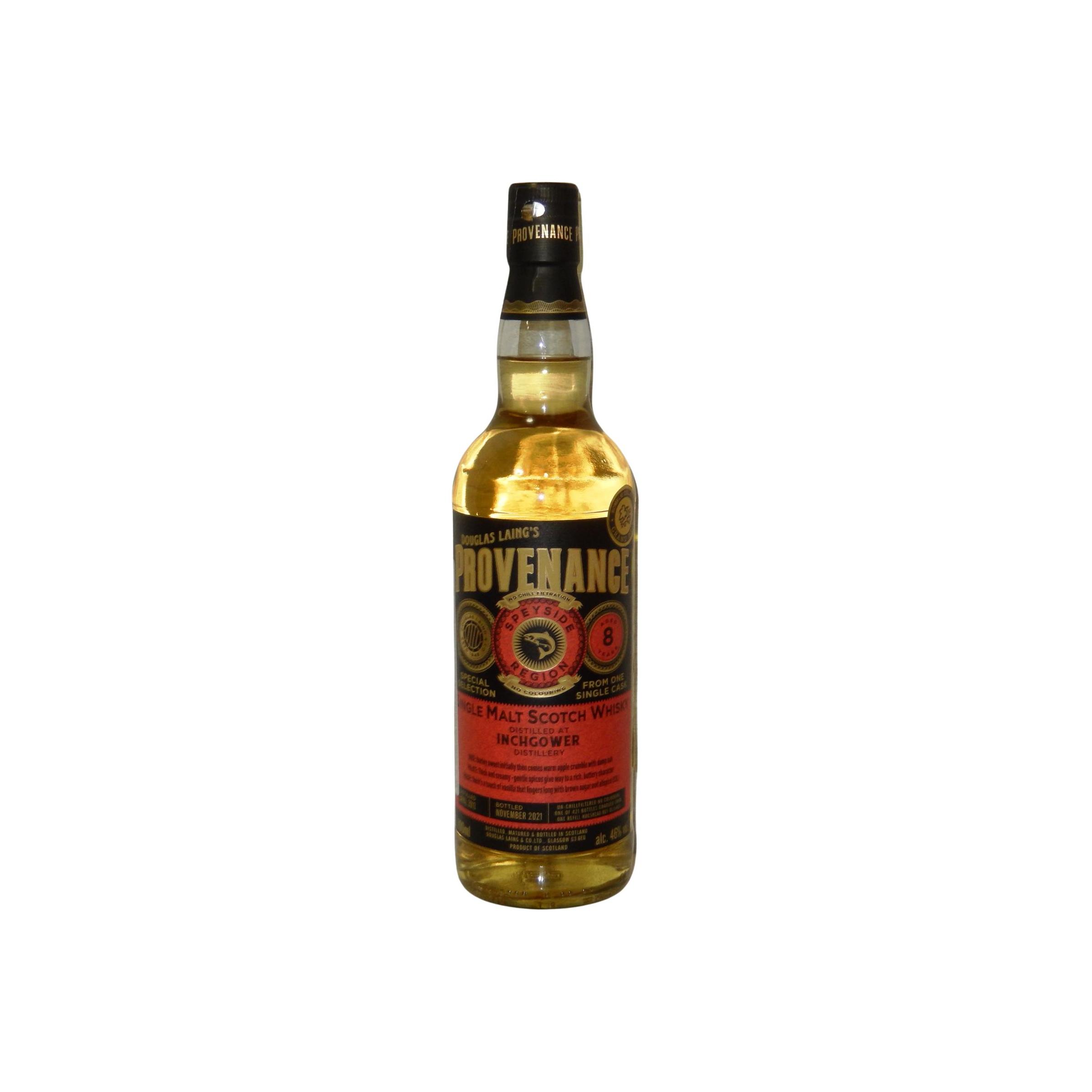 Inchgower 2013 8 Years Single Malt Whisky