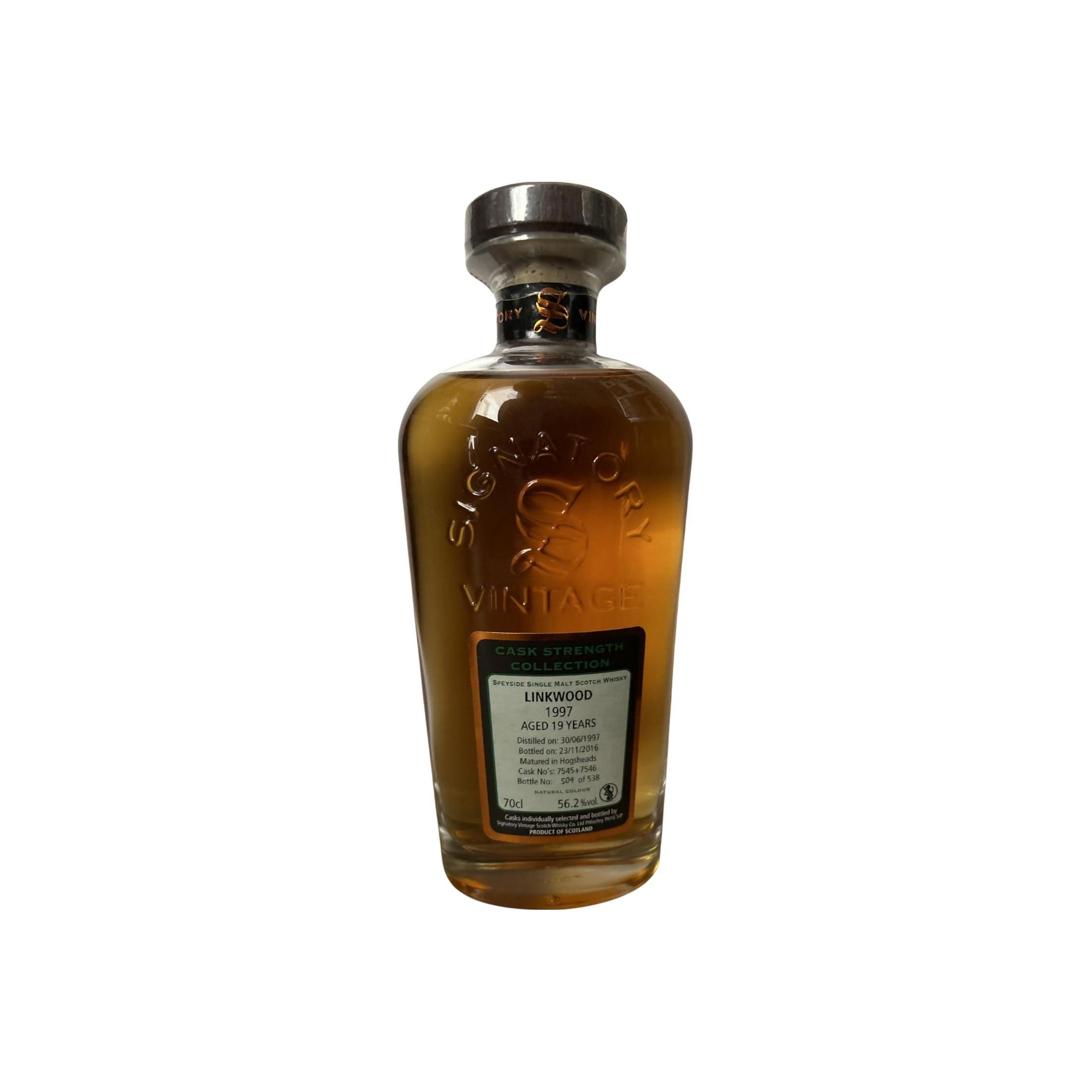 Linkwood Cask Strength Collection 1997 19 Years Single Malt Whisky