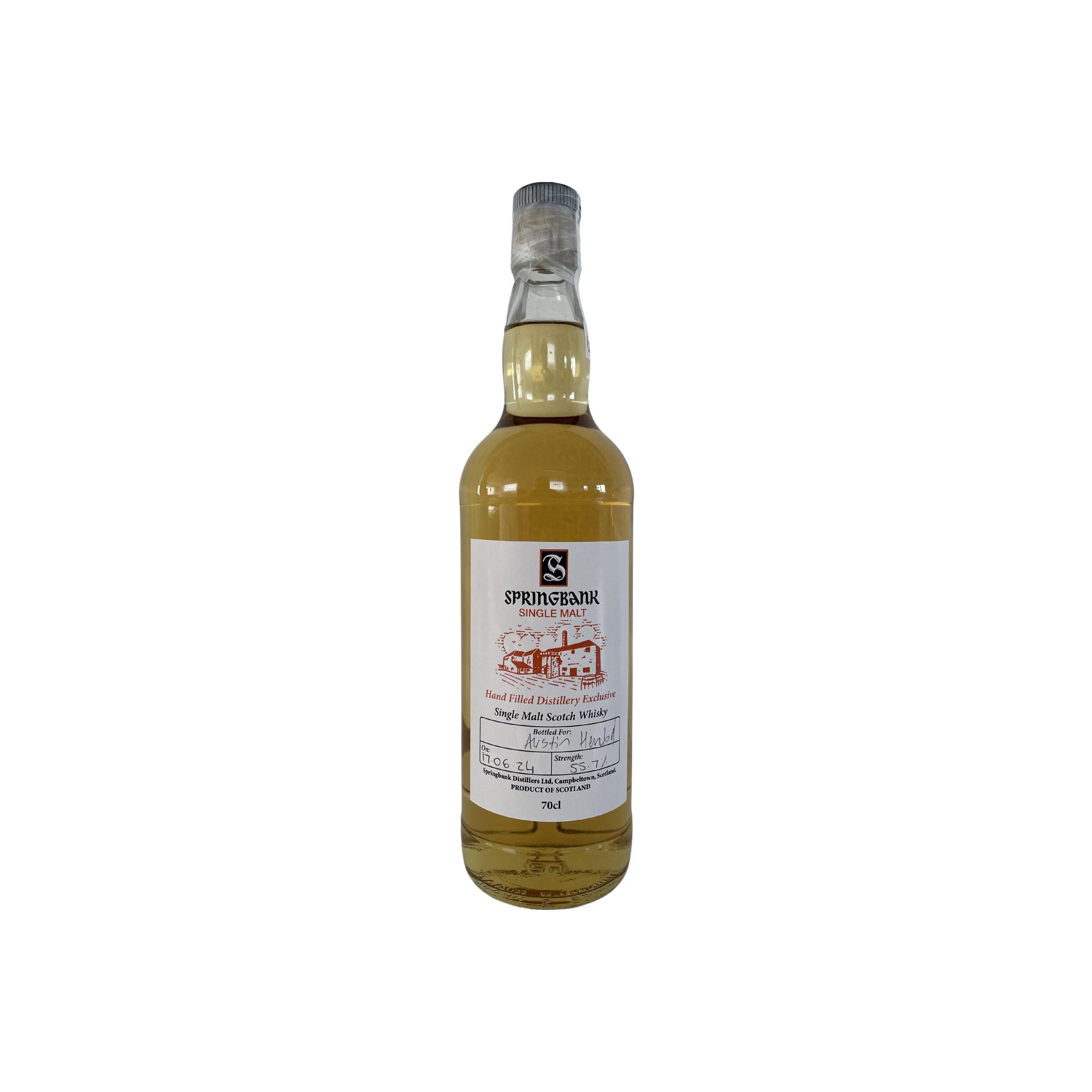 Springbank Single Malt Whisky