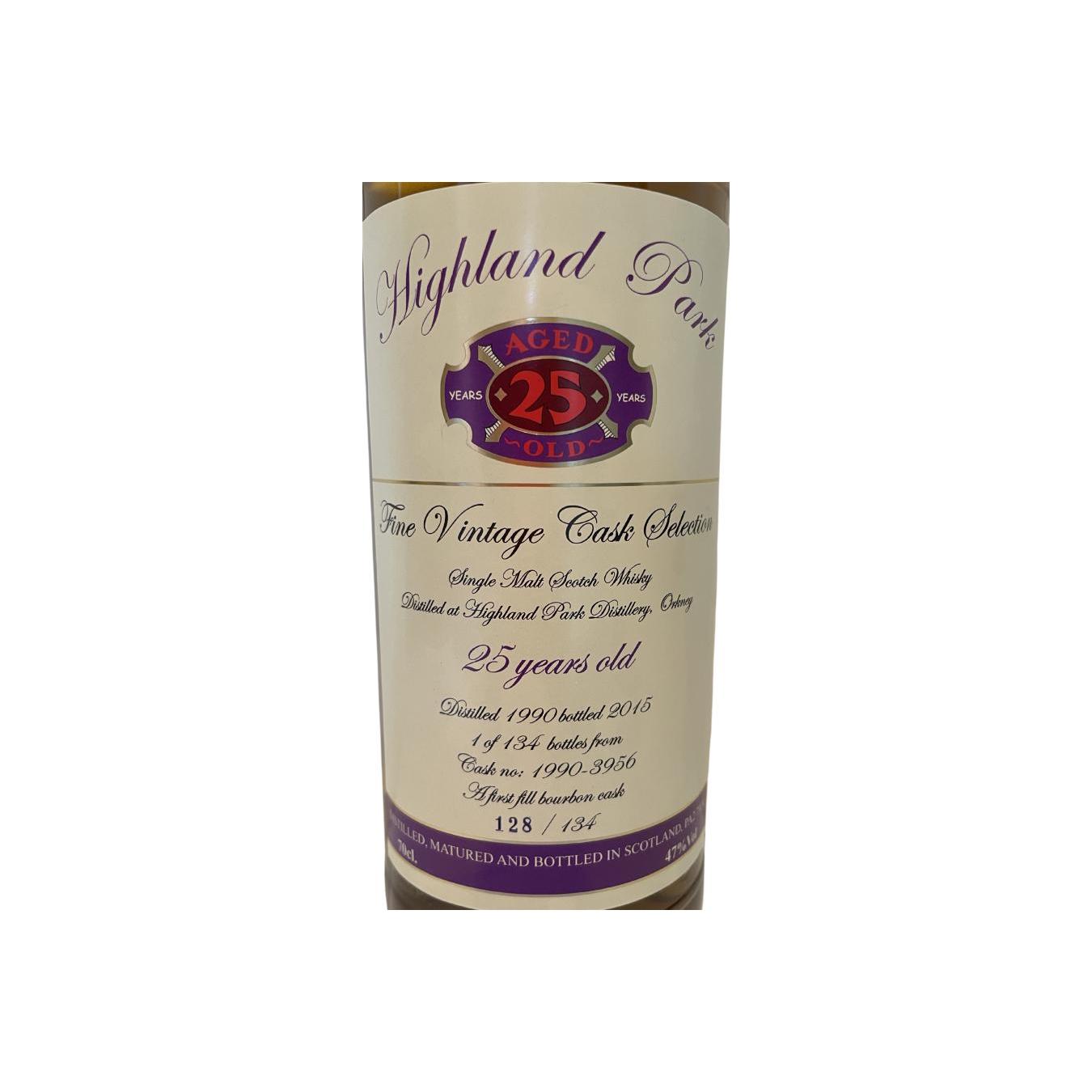 Highland Park 1990 25 Years Single Malt Whisky 2