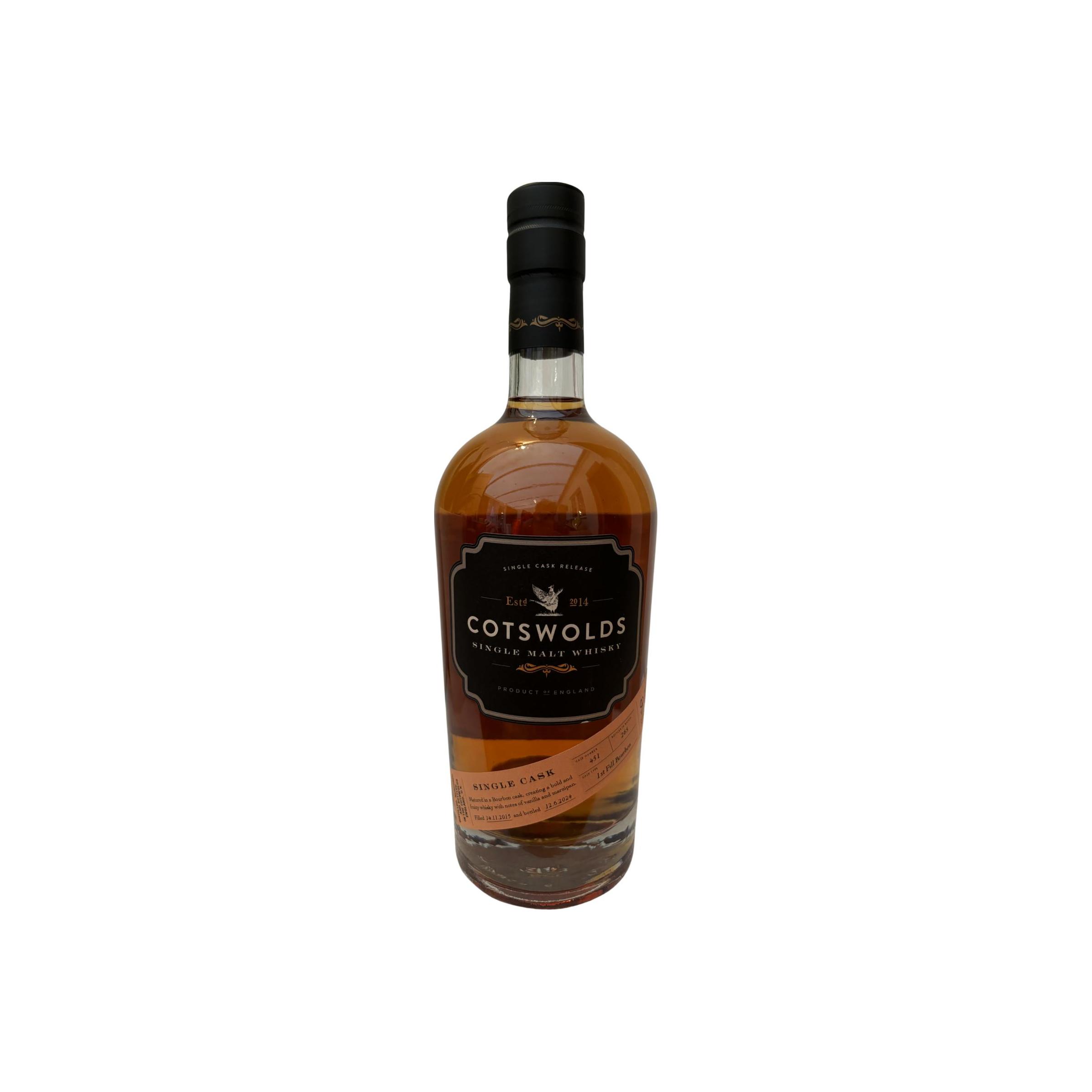 Cotswolds Single Cask 2015 Single Malt Whisky