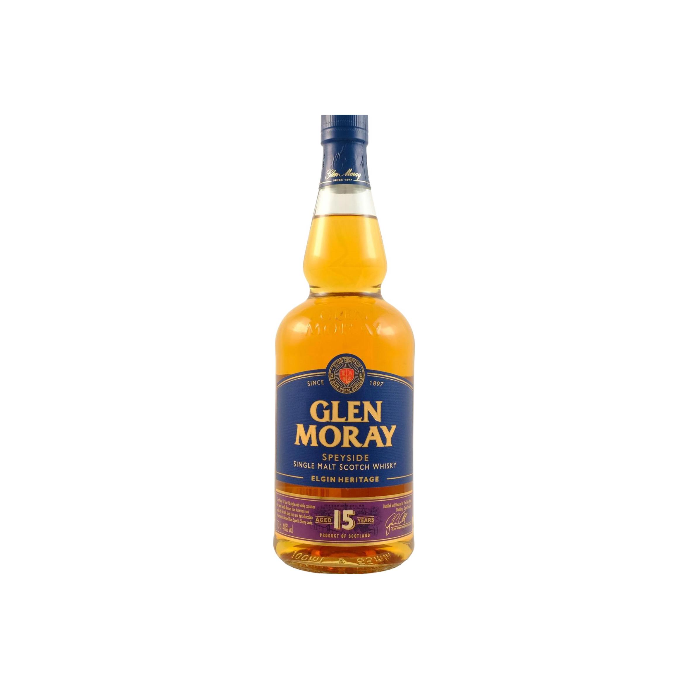 Glen Moray 15 Years Single Malt Whisky