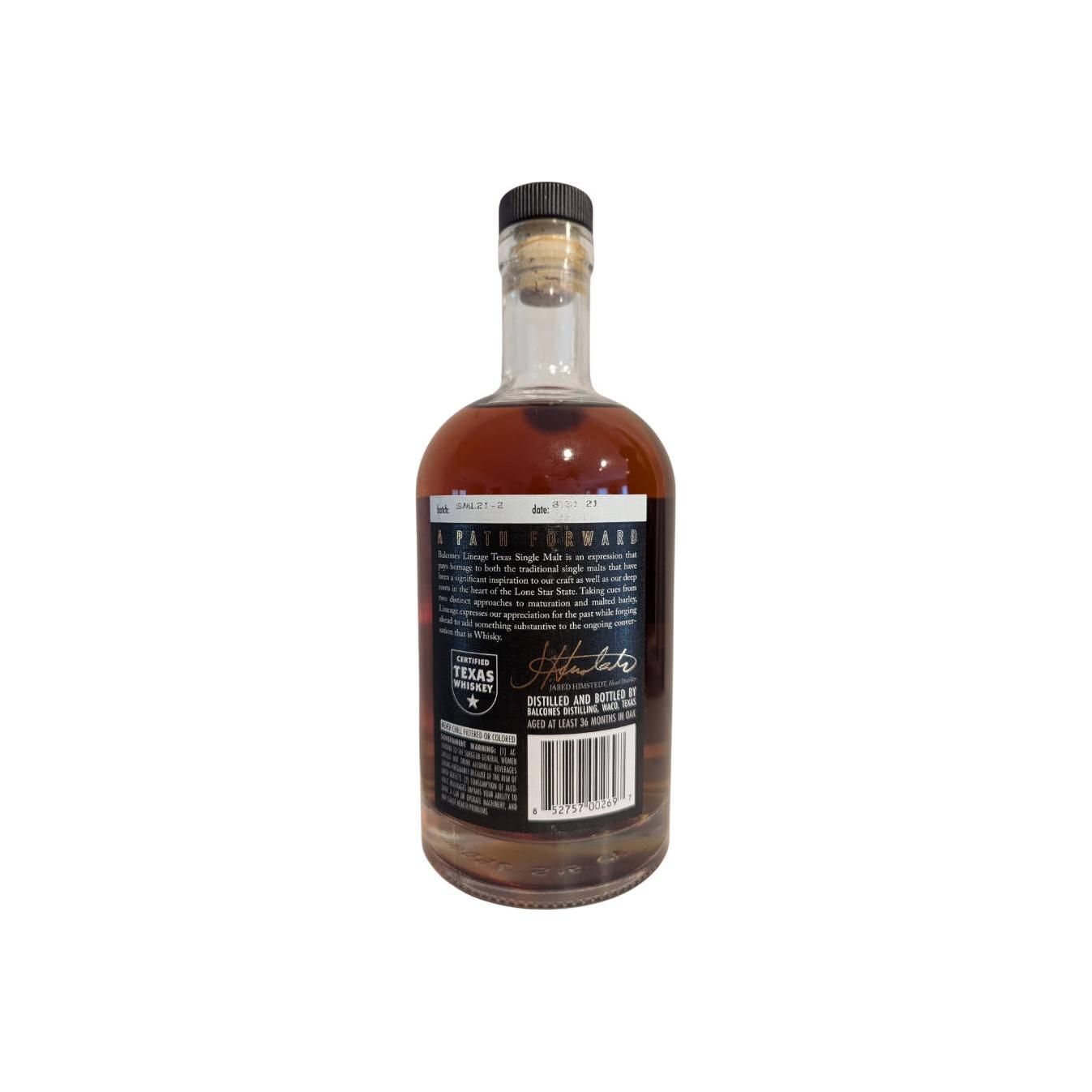 Balcones Single Malt Whisky 2
