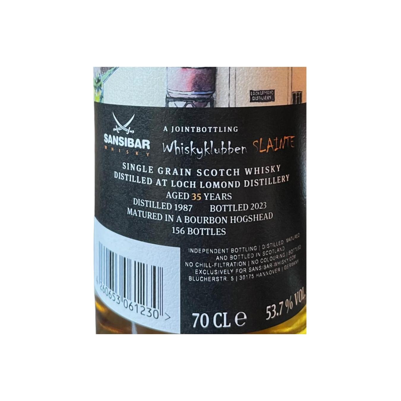 Loch Lomond 1987 35 Years Single Grain Whisky 2