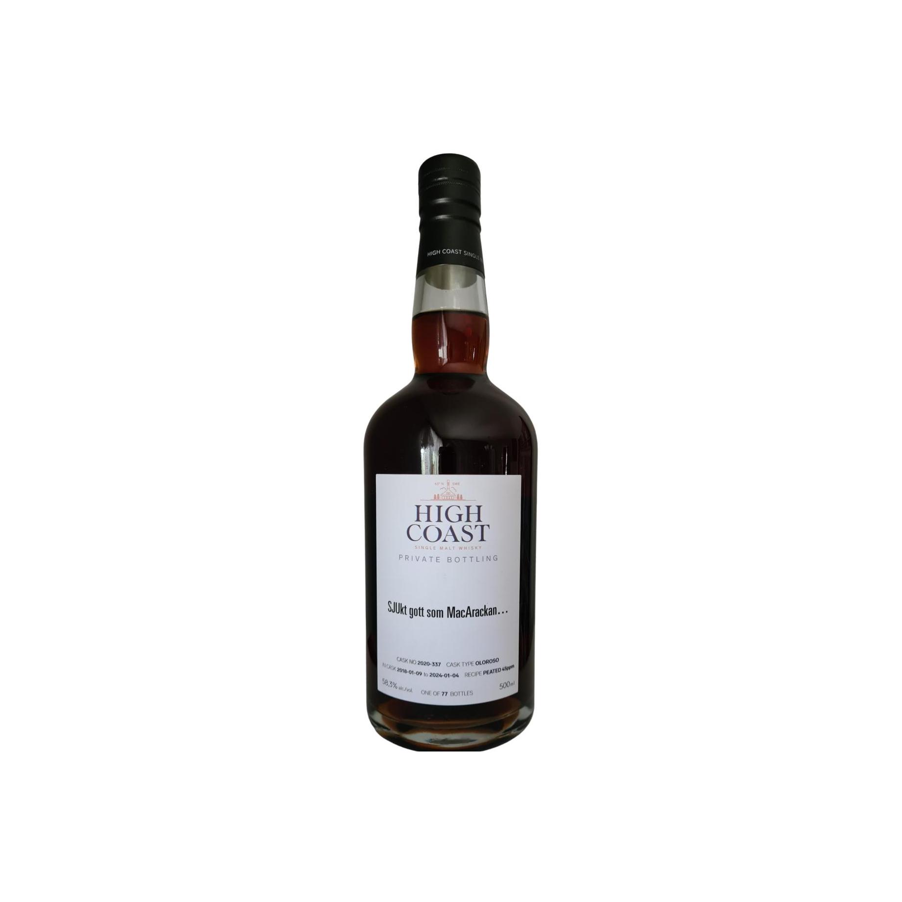 High Coast Private Bottling 2018 Single Malt Whisky