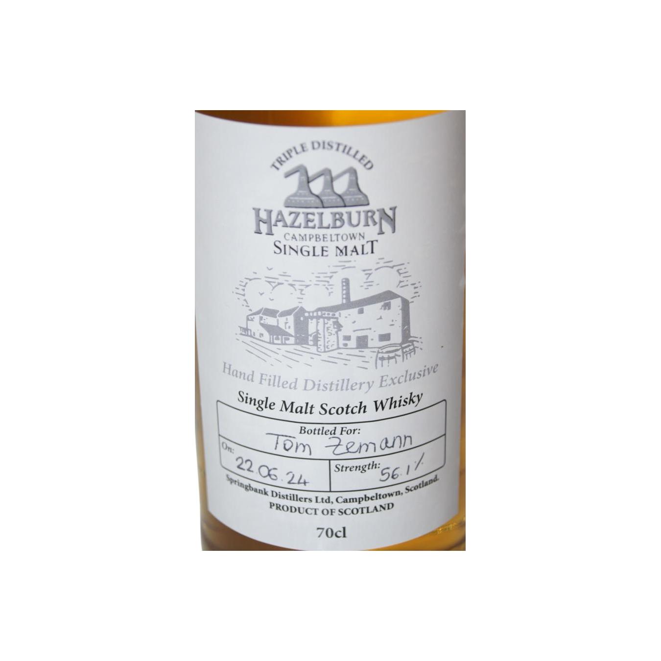 Hazelburn Single Malt Whisky 2