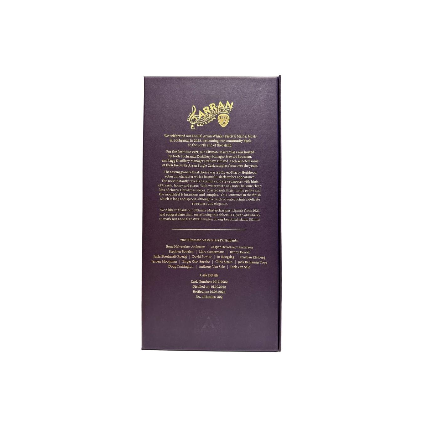 Arran 2012 11 Years Single Malt Whisky 2