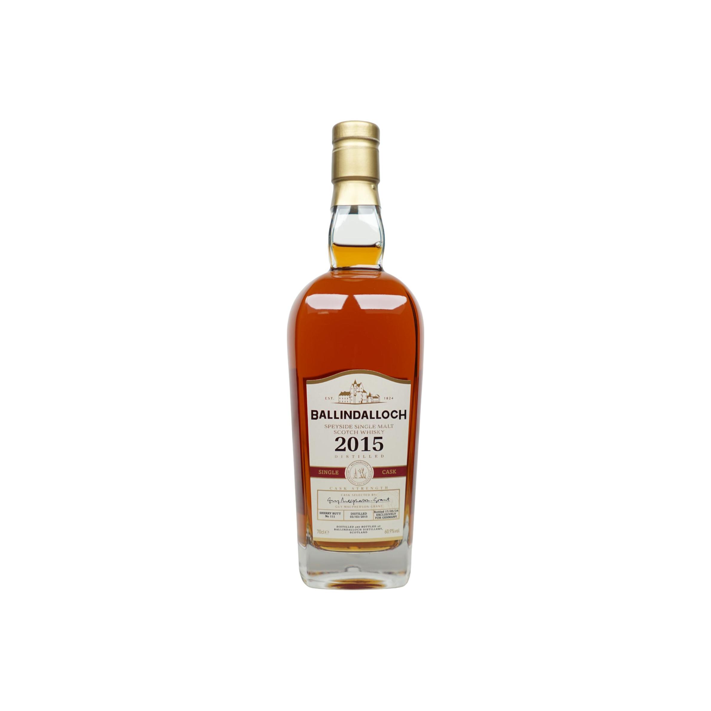 Ballindalloch Single Cask 2015 Single Malt Whisky