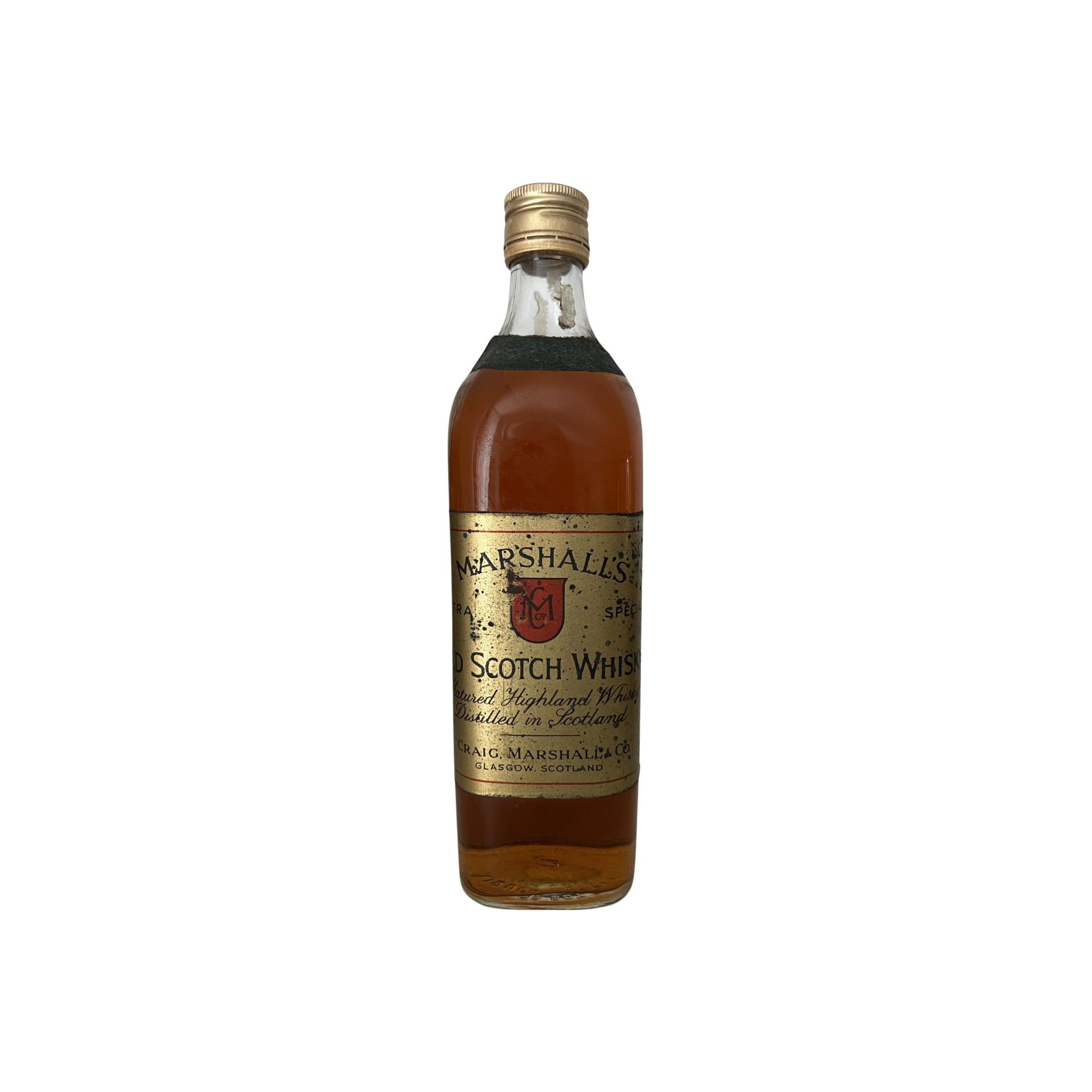 Marshall's Extra Special Old Scotch Whisky