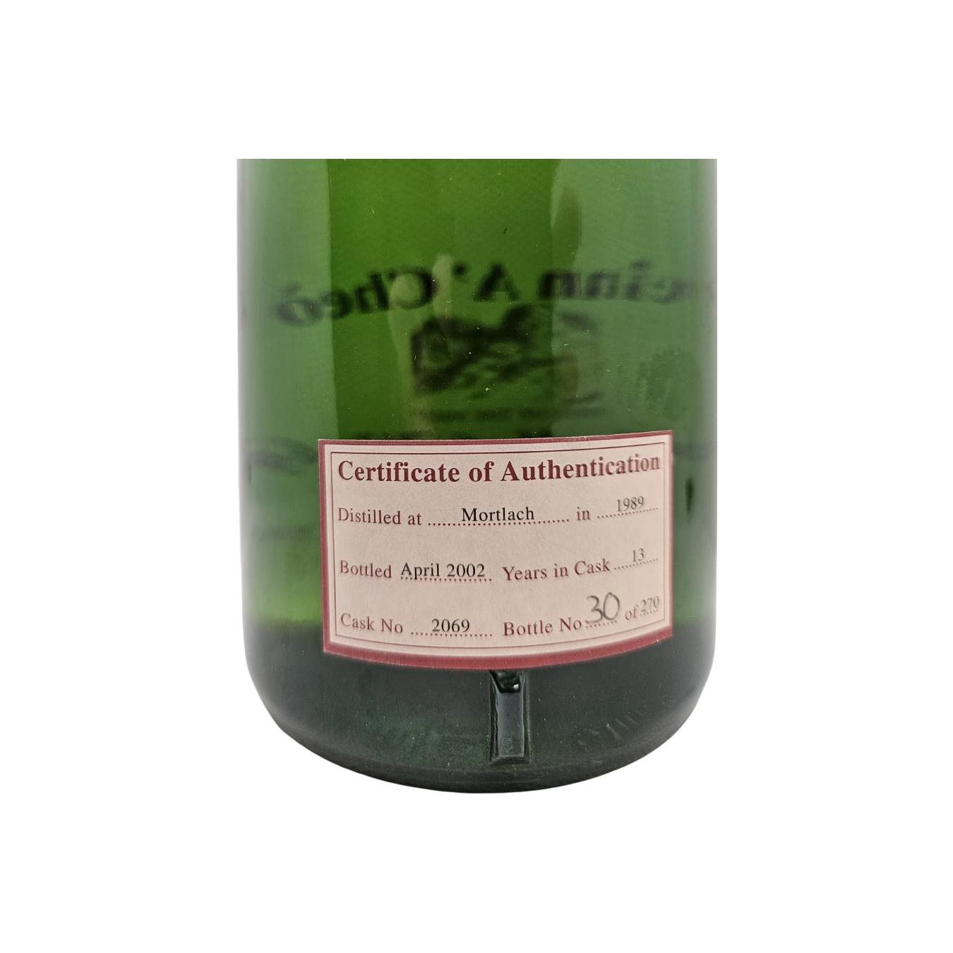 Mortlach 1989 13 Years Single Malt Whisky 3