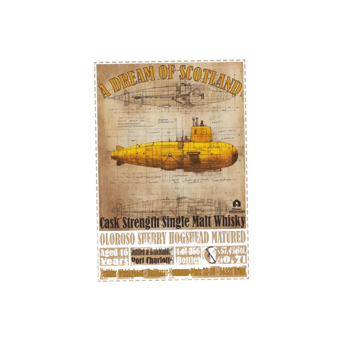 Bruichladdich 16 Years Single Malt Whisky